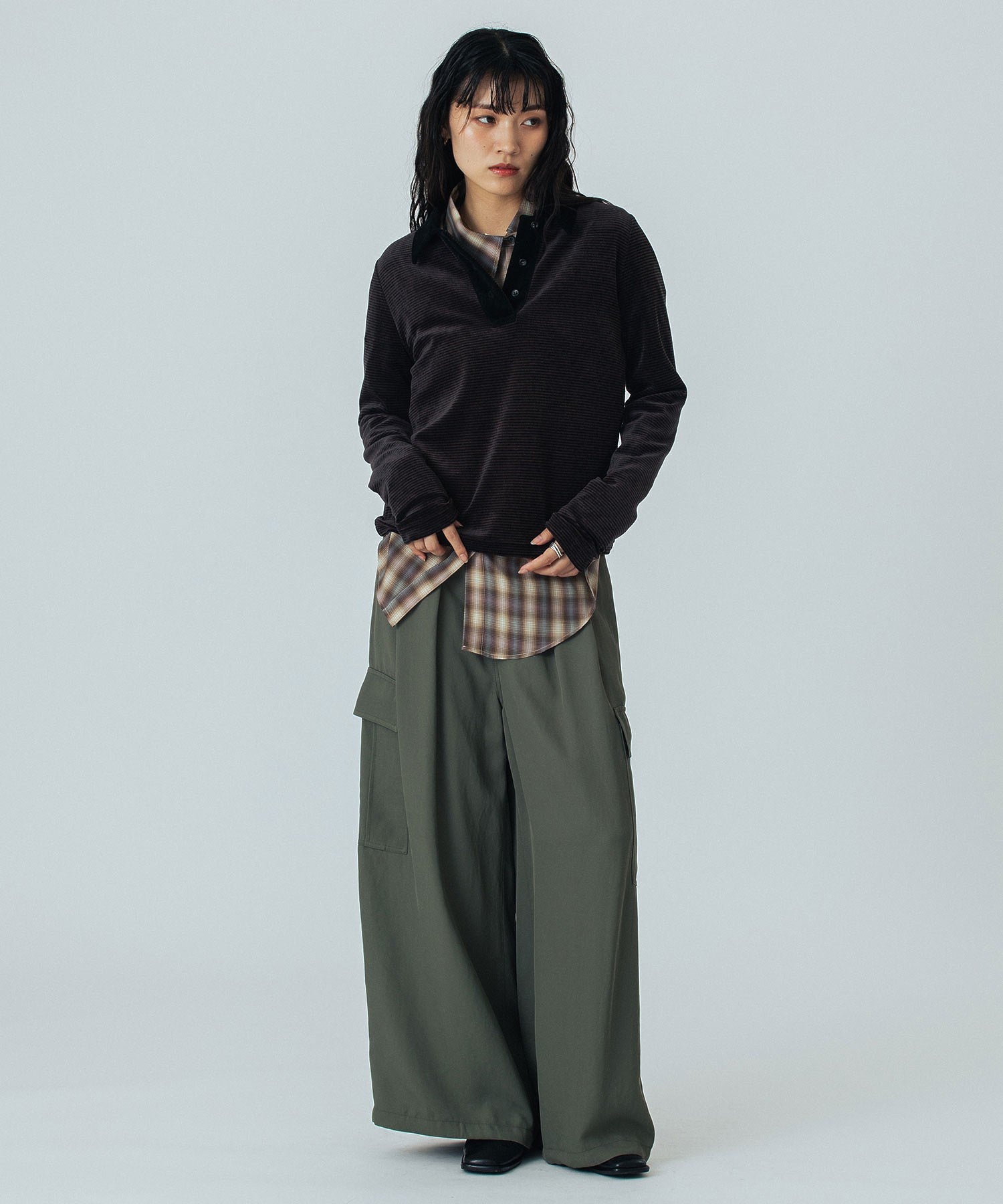 model:167cm 着用サイズ:S