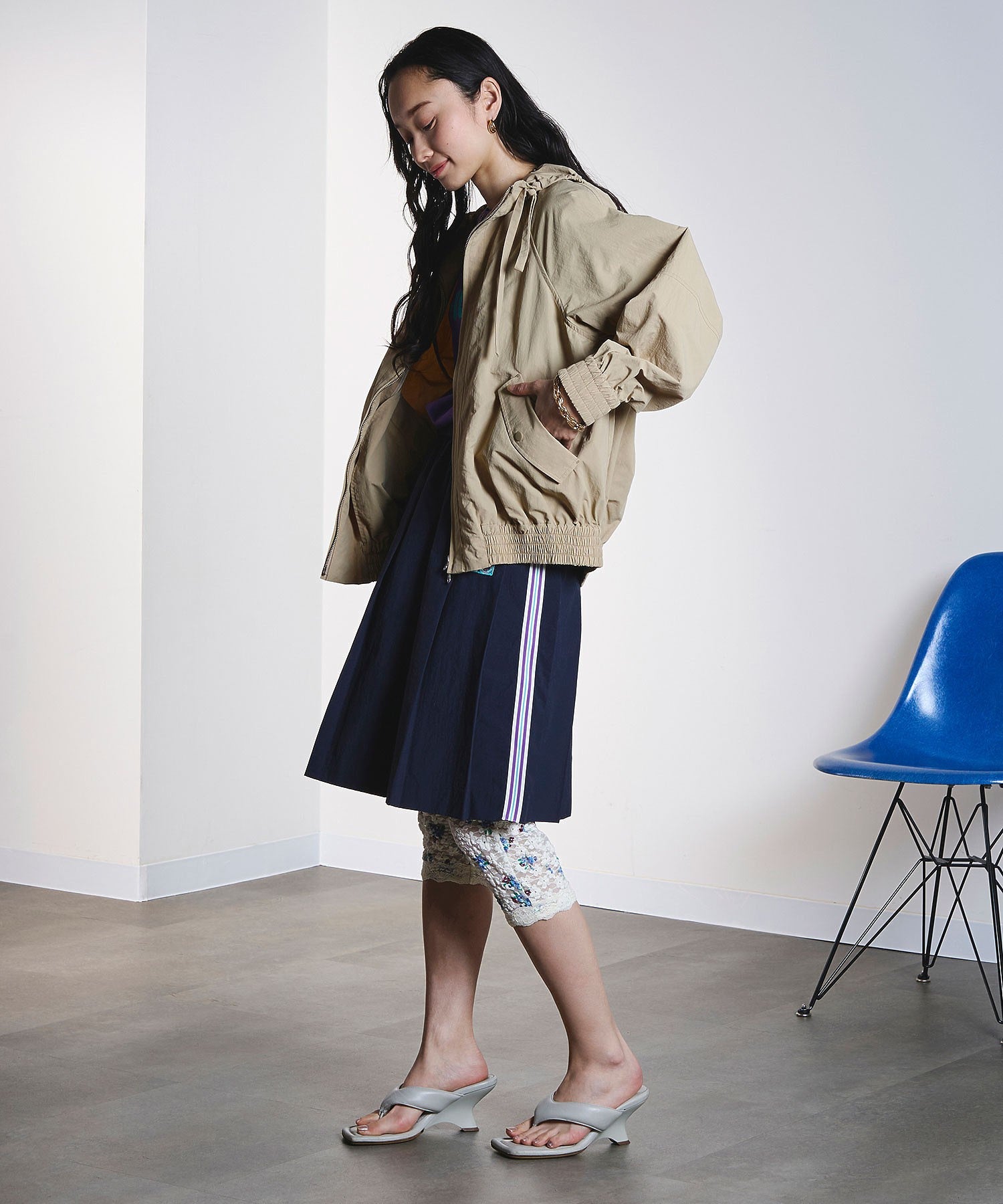 model:161cm 着用サイズ:ONE SIZE