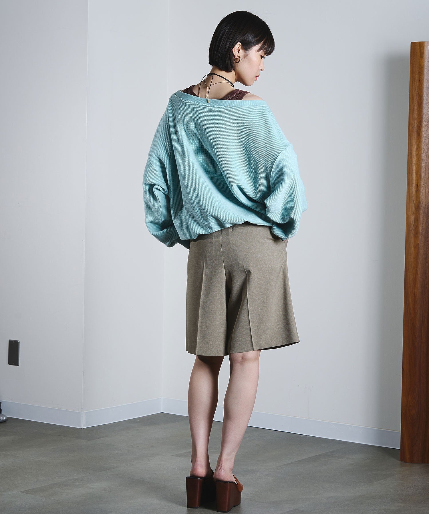 model:168cm 着用サイズ:M