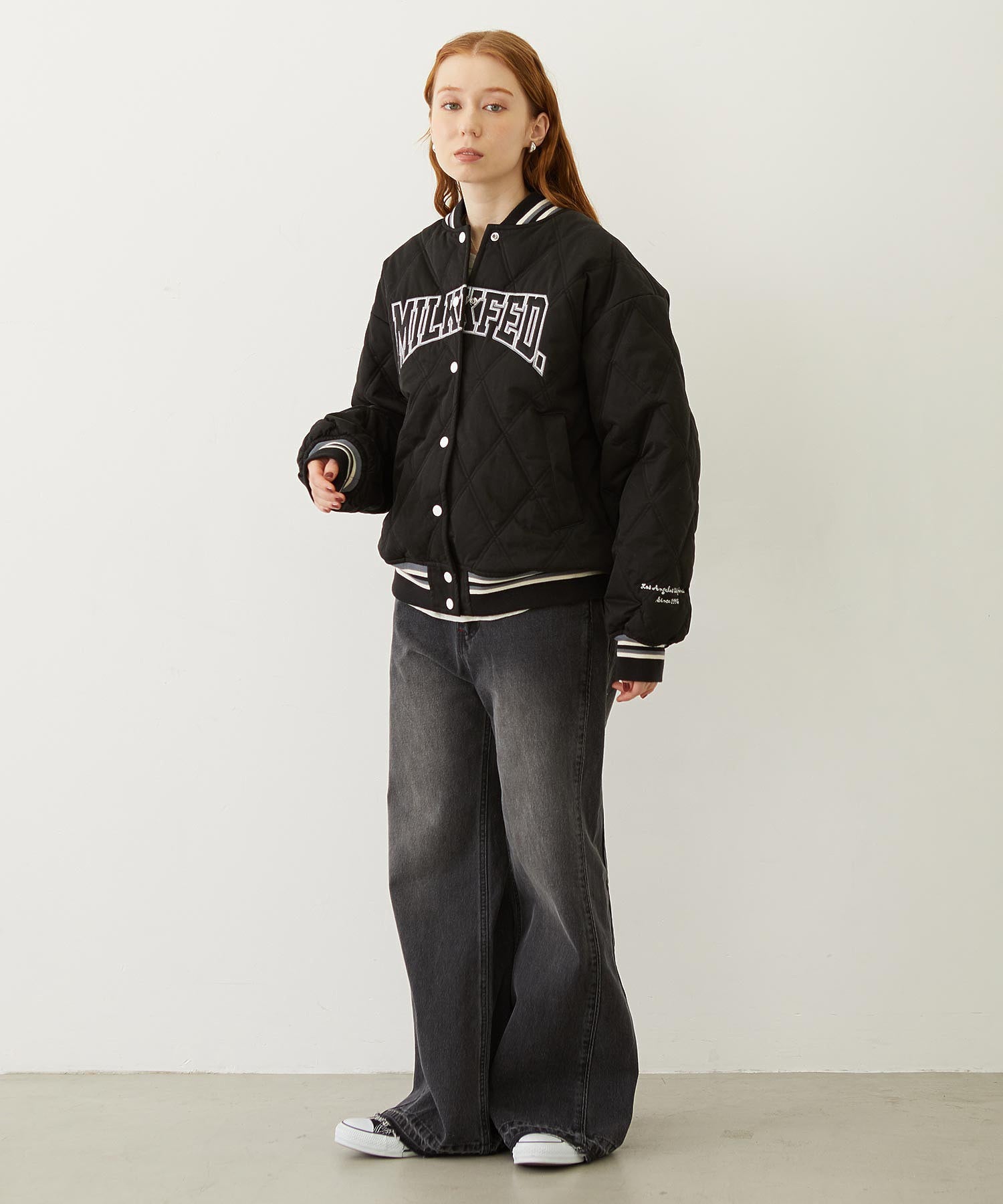 FLARED DENIM PANTS