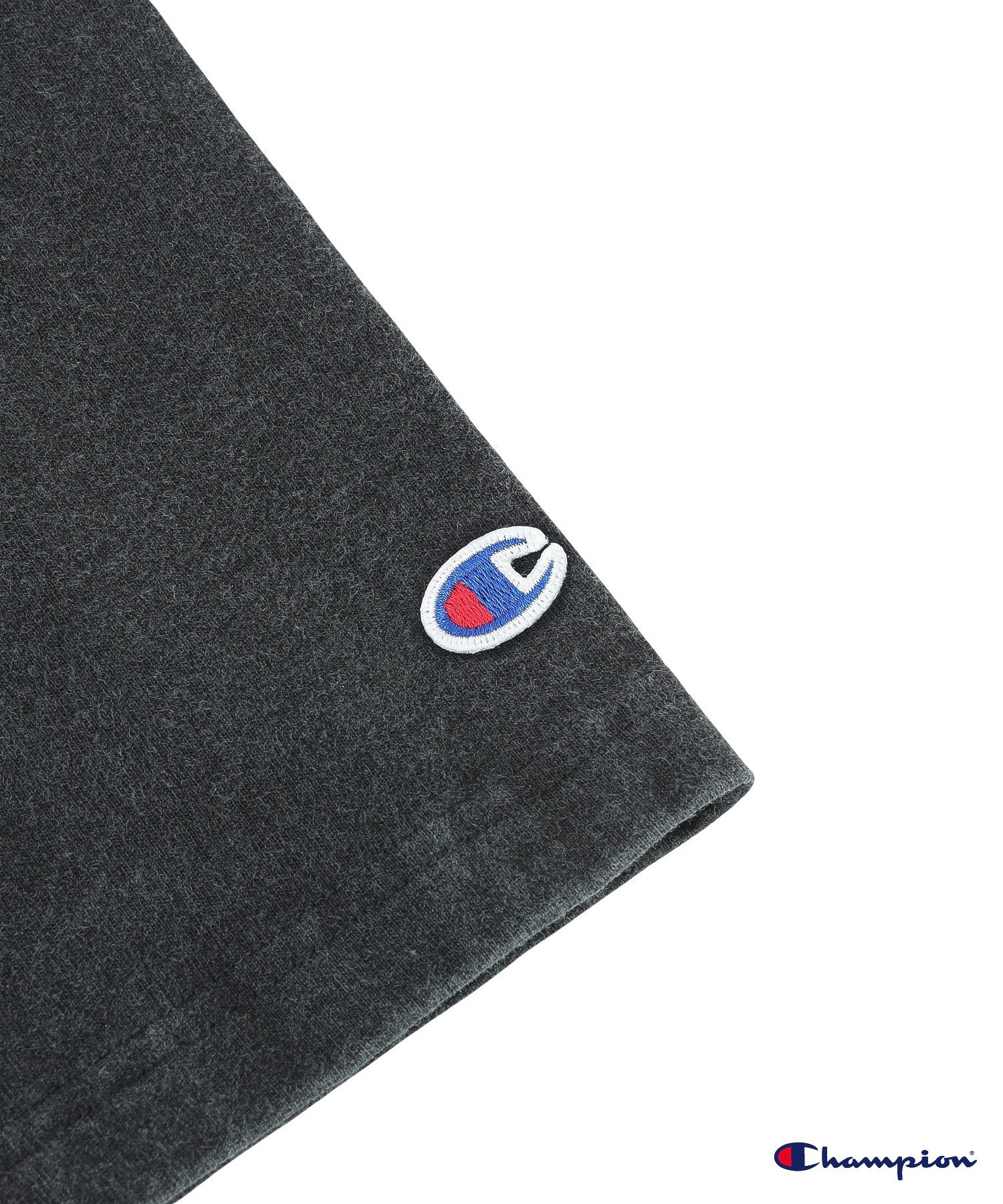 【Champion別注】ROSE BUD×Champion/LOGO EMBROIDERY BIG TEE