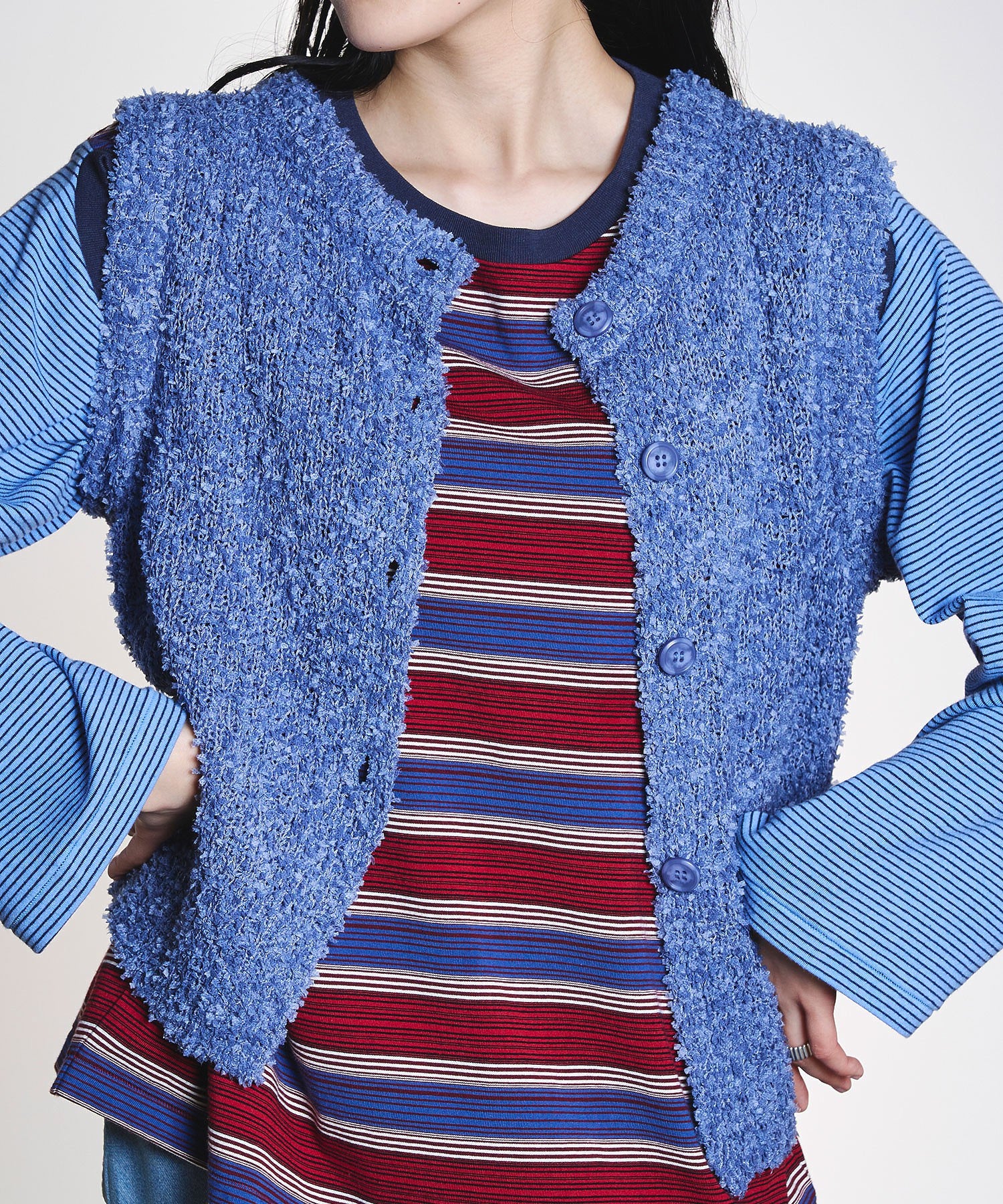 TAPE YARN VEST