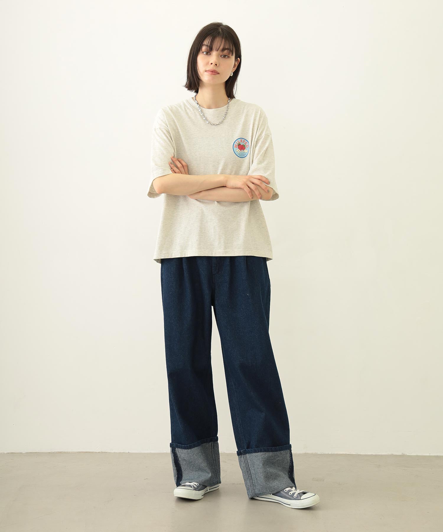 CIRCLE STRAWBERRY LOGO S/S TEE