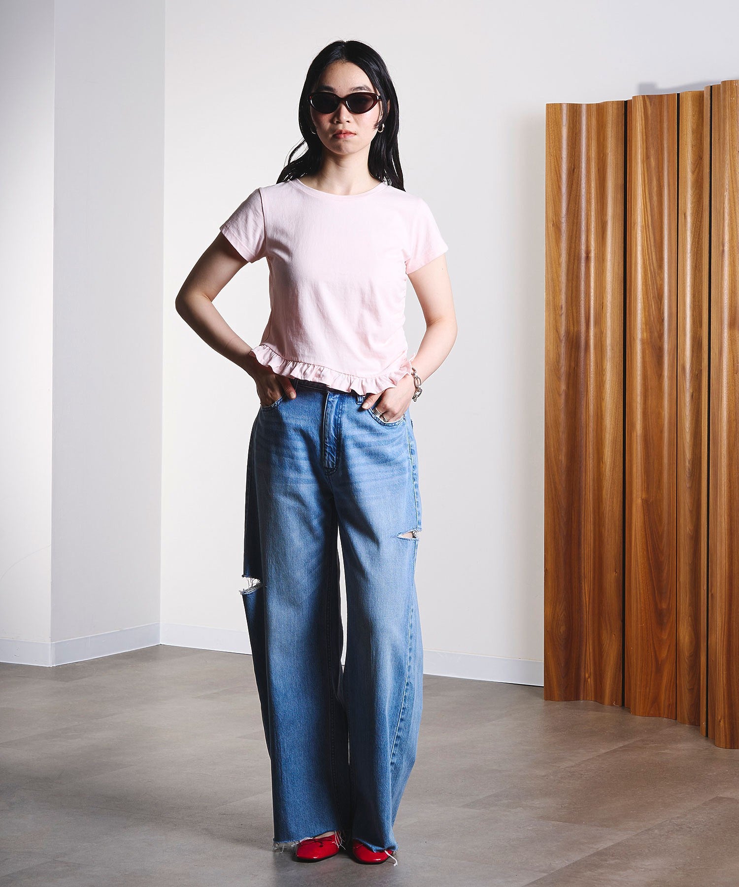 model:165cm 着用サイズ:ONE SIZE