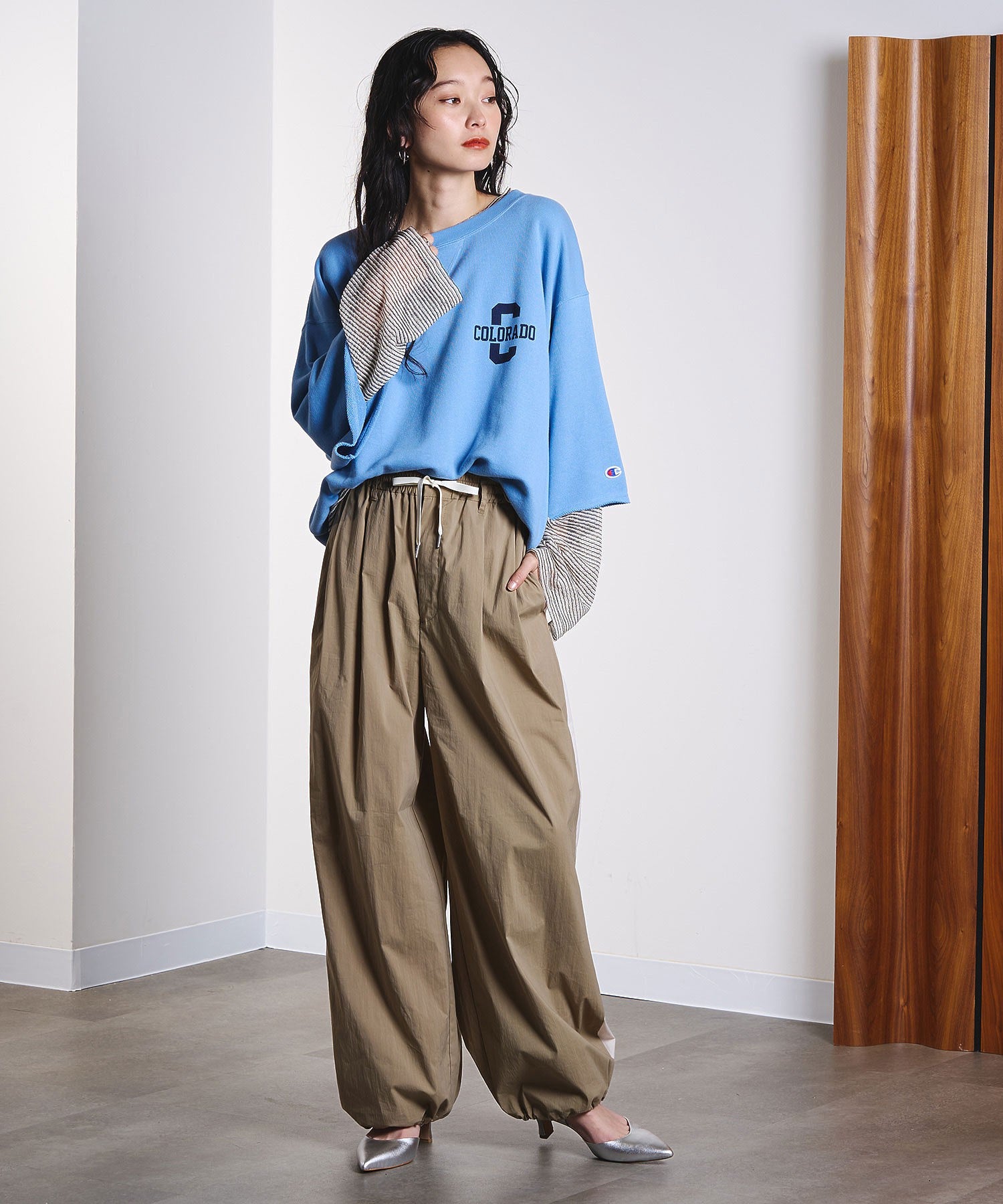 model:161cm 着用サイズ:ONE SIZE