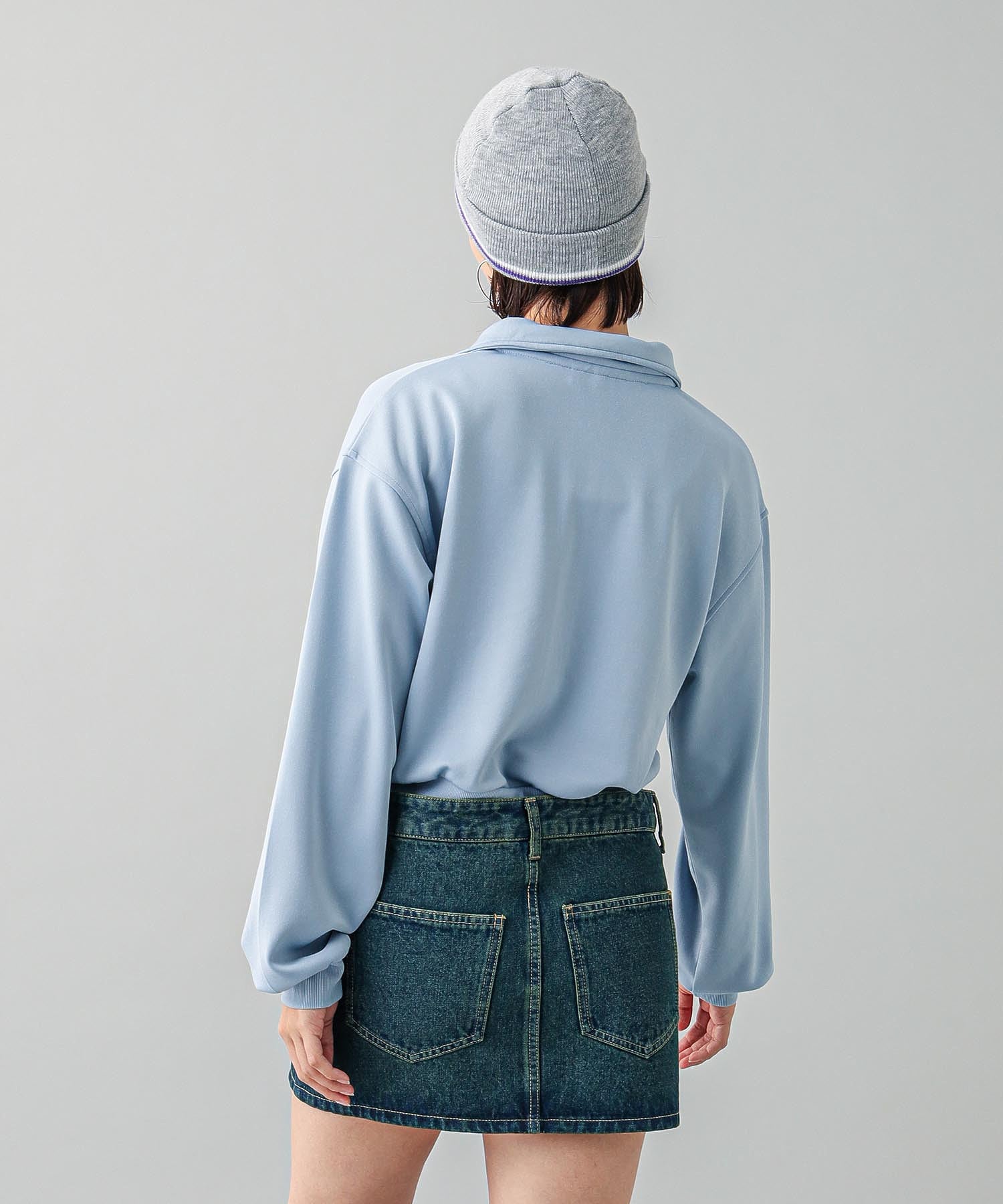 COMPACT ZIP UP TOP X-girl