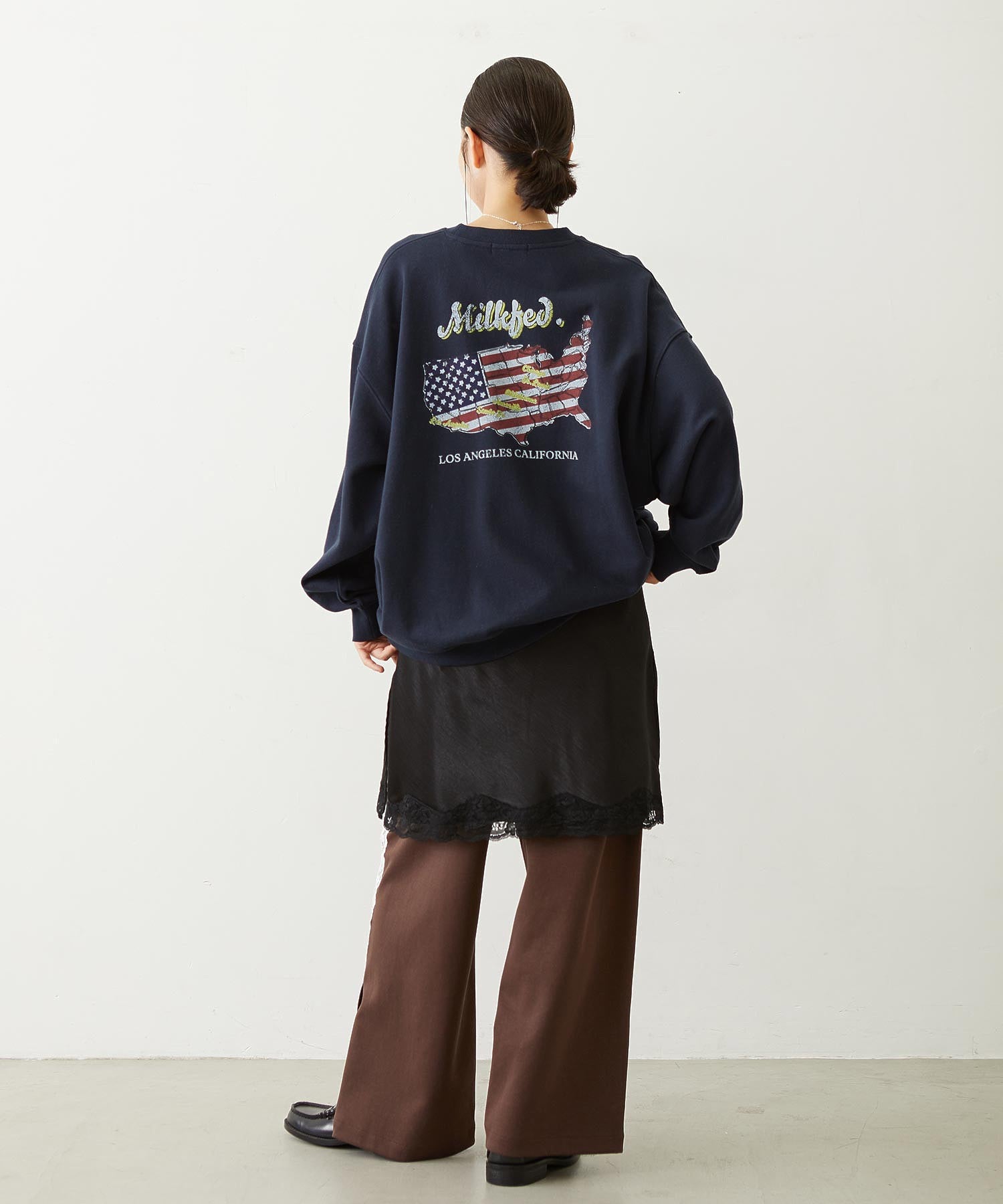 AMERICAN FLAG SWEAT TOP