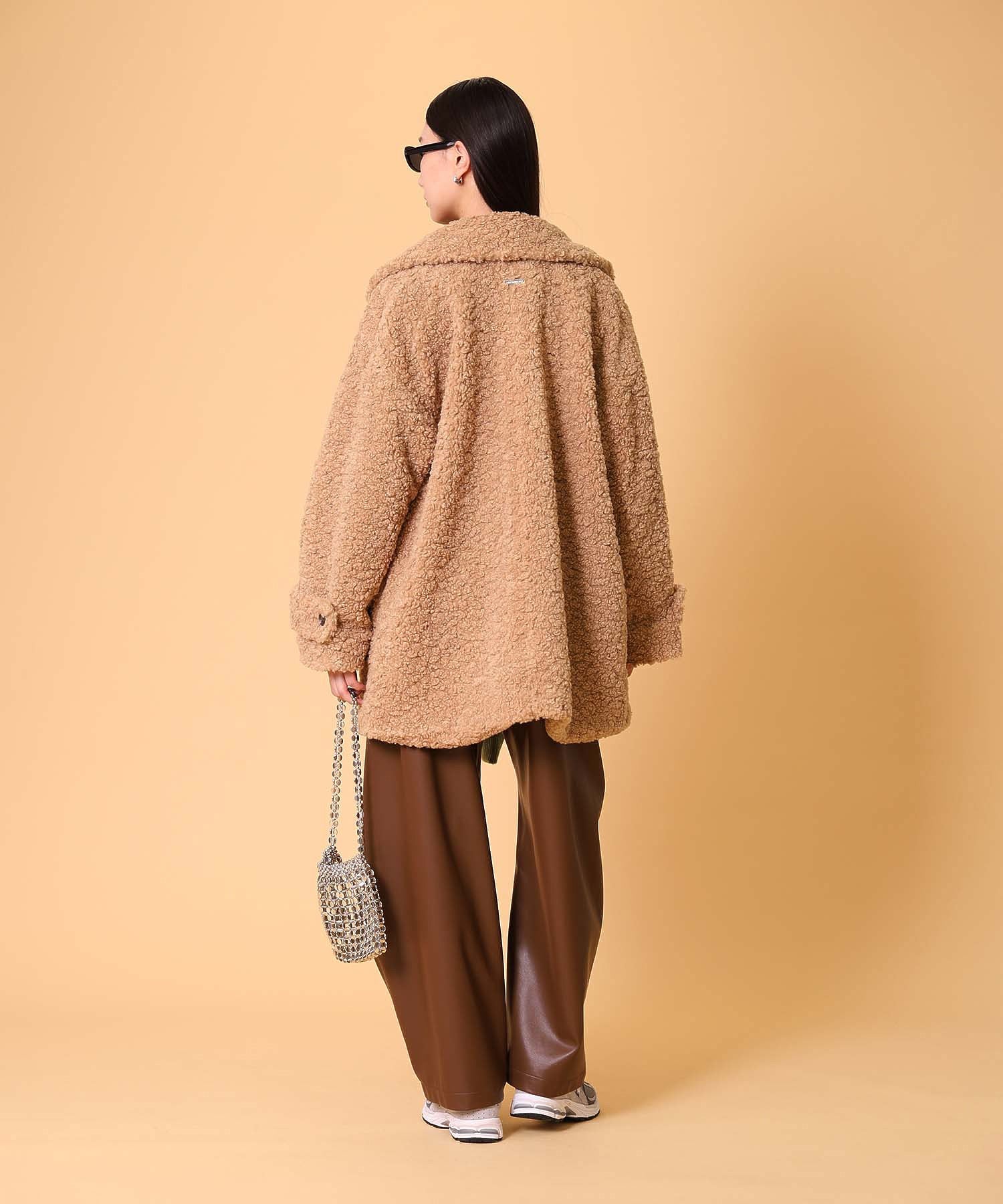 ボアハーフコート