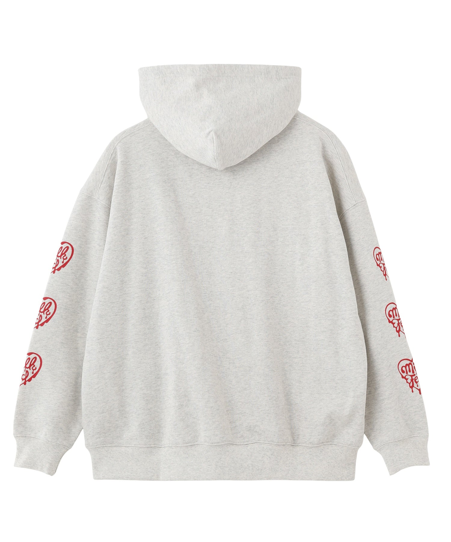 MELTY HEART WIDE HOODIE SWEAT