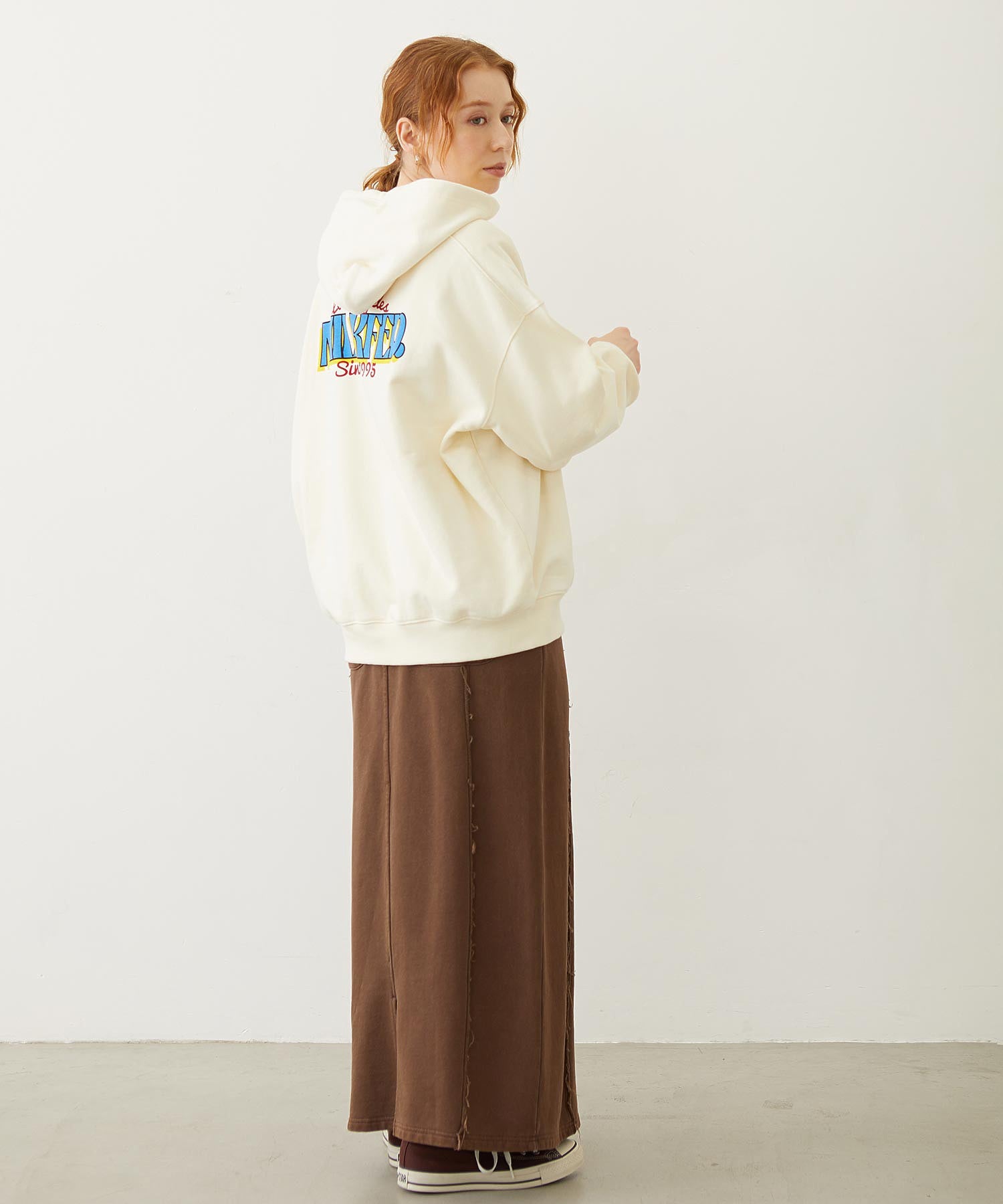 DOODLE LOGO SWEAT HOODIE