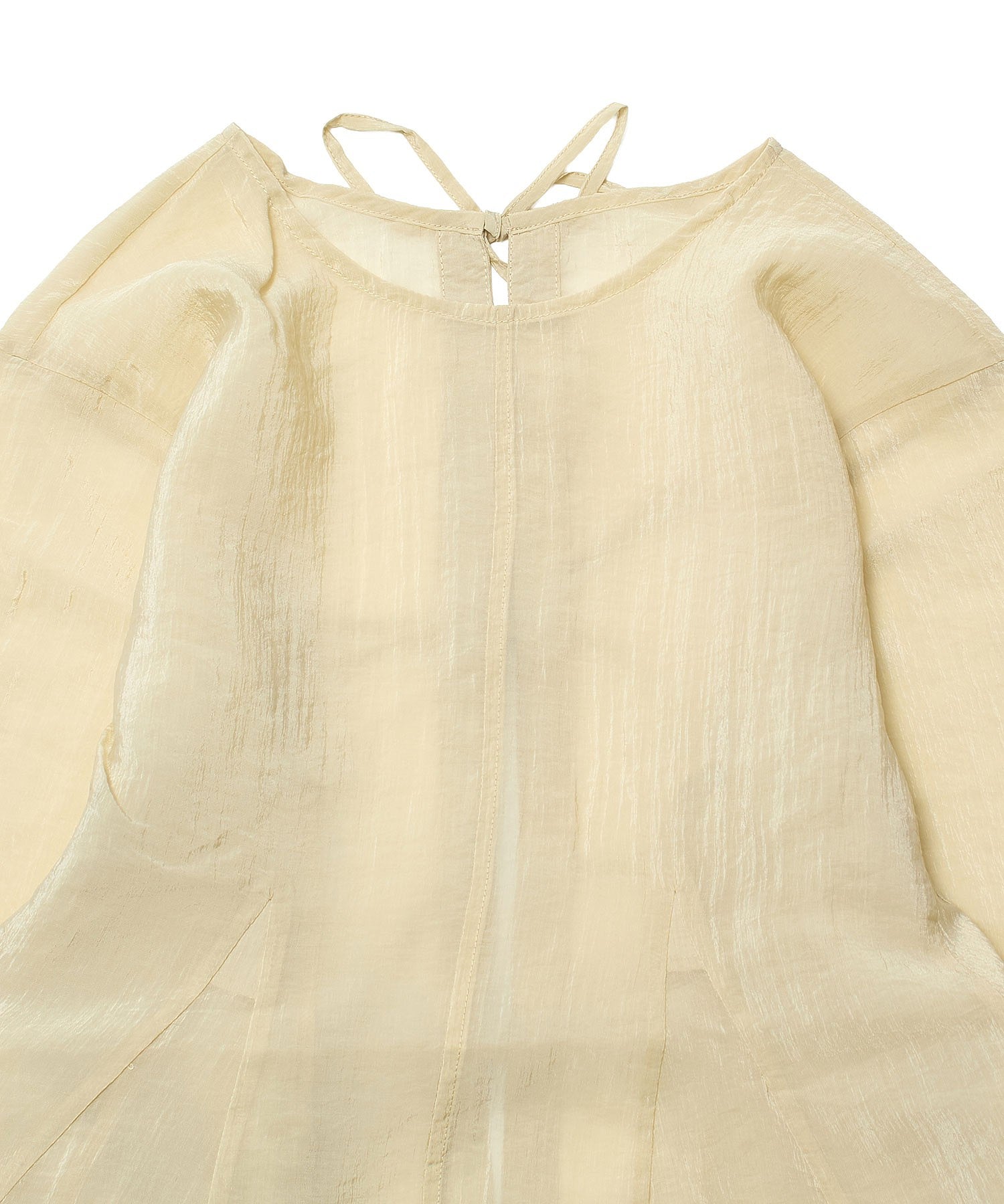 BACK RIBBON BLOUSE