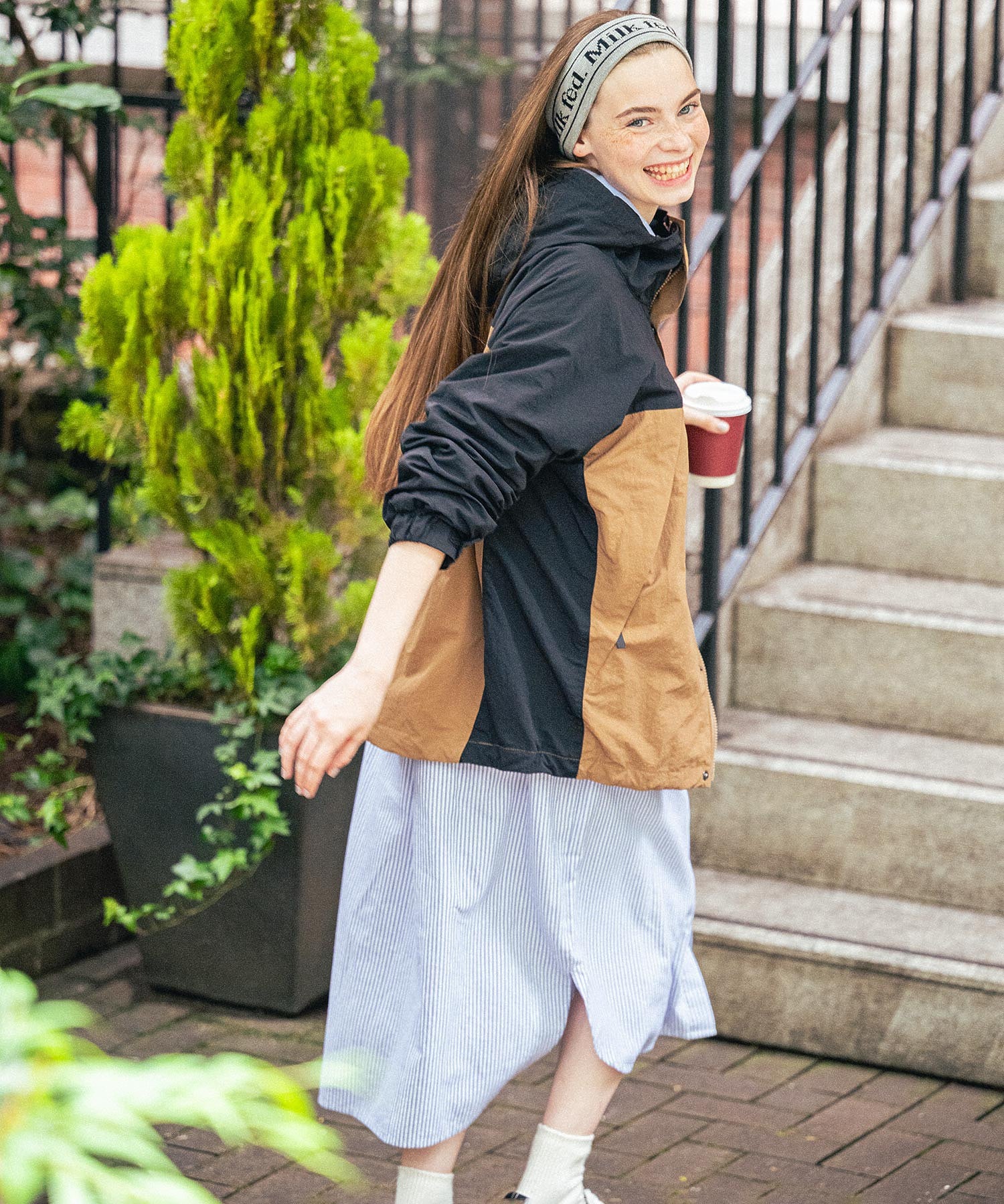 LAYERED SHIRTS DRESS