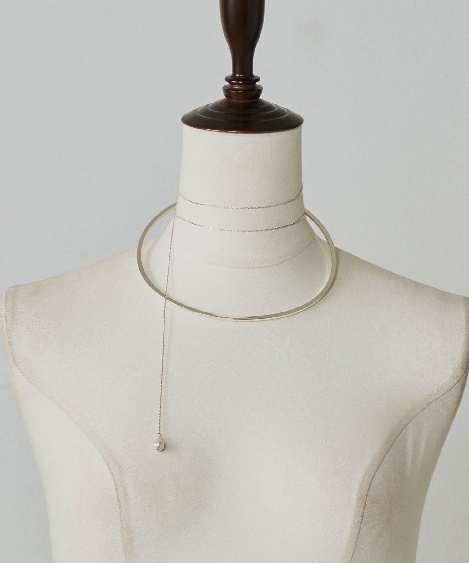 loni/BUD MULTIWAY PEARL CHOKER