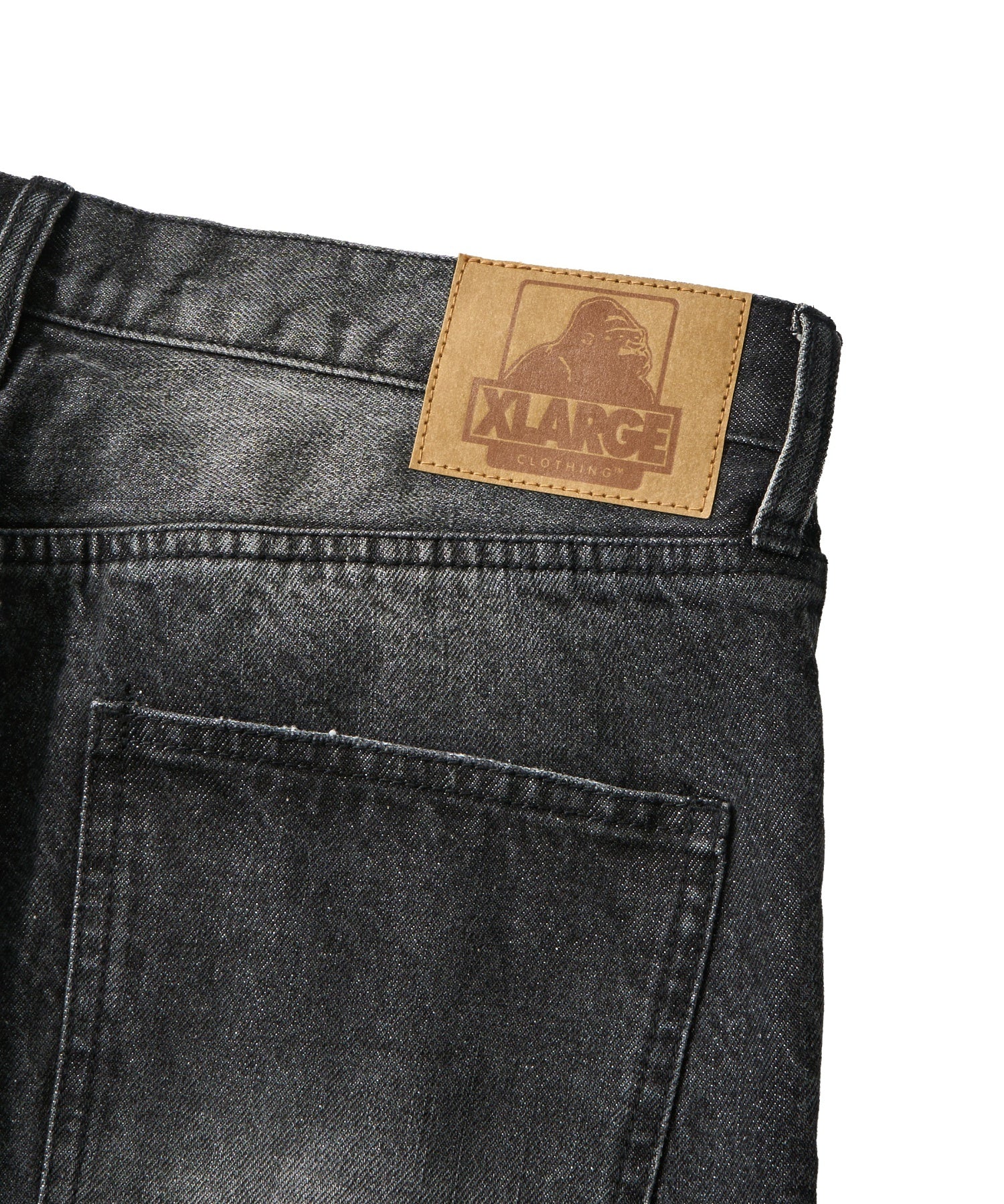 FADED DENIM PANTS