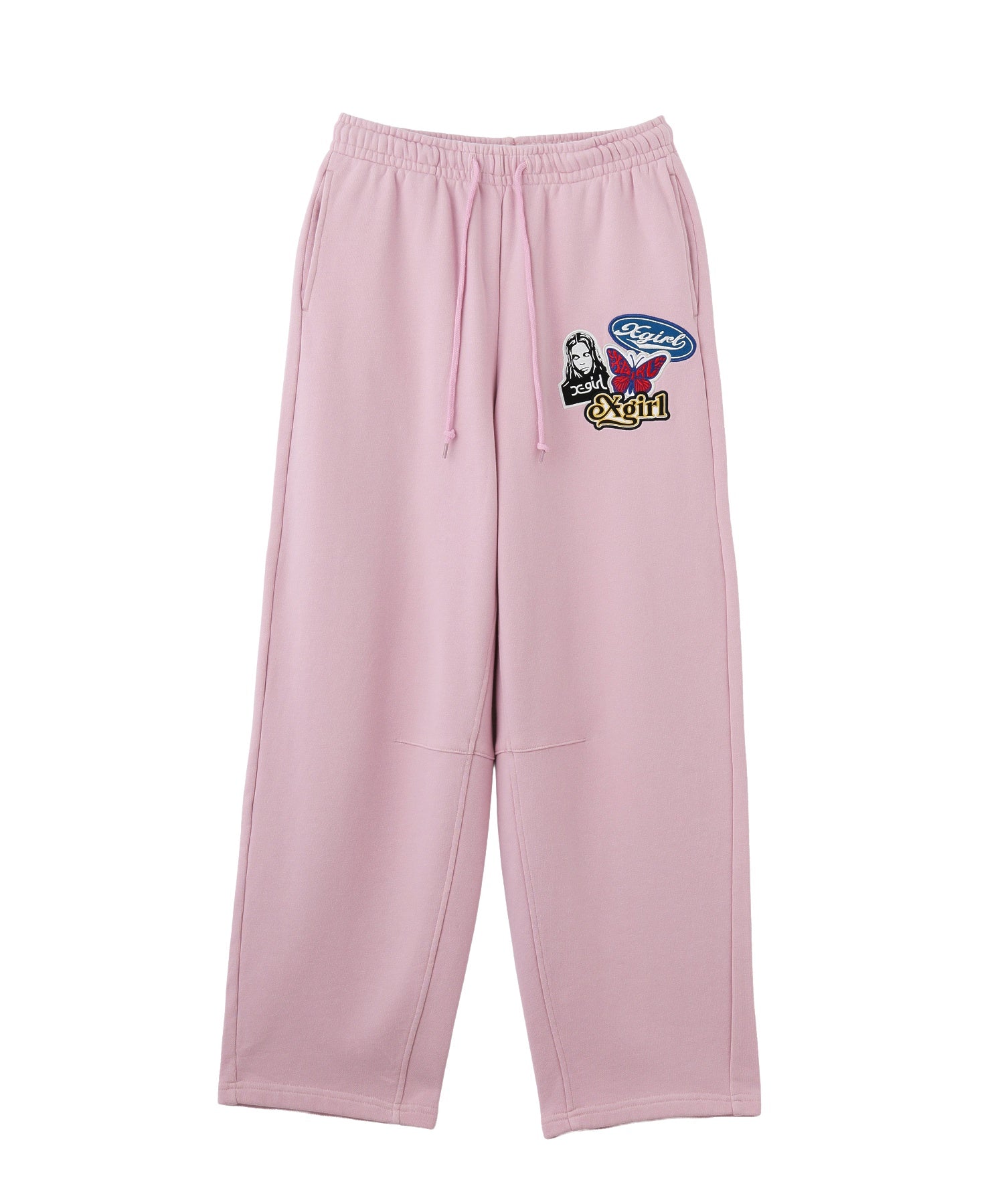 X-girl PATCHES SWEATPANTS