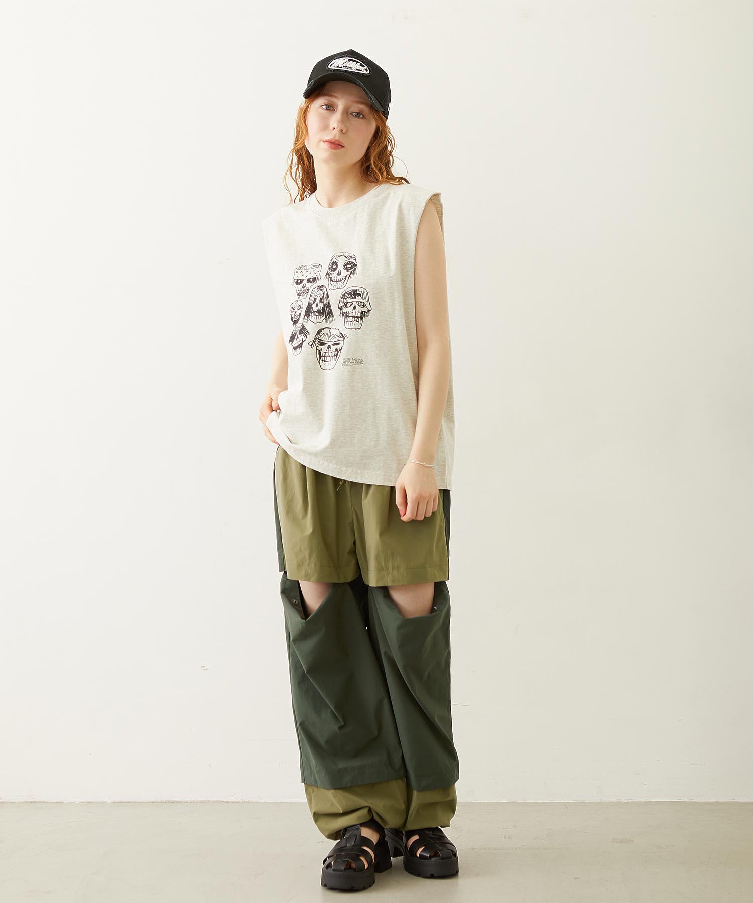 BICOLOR PANTS