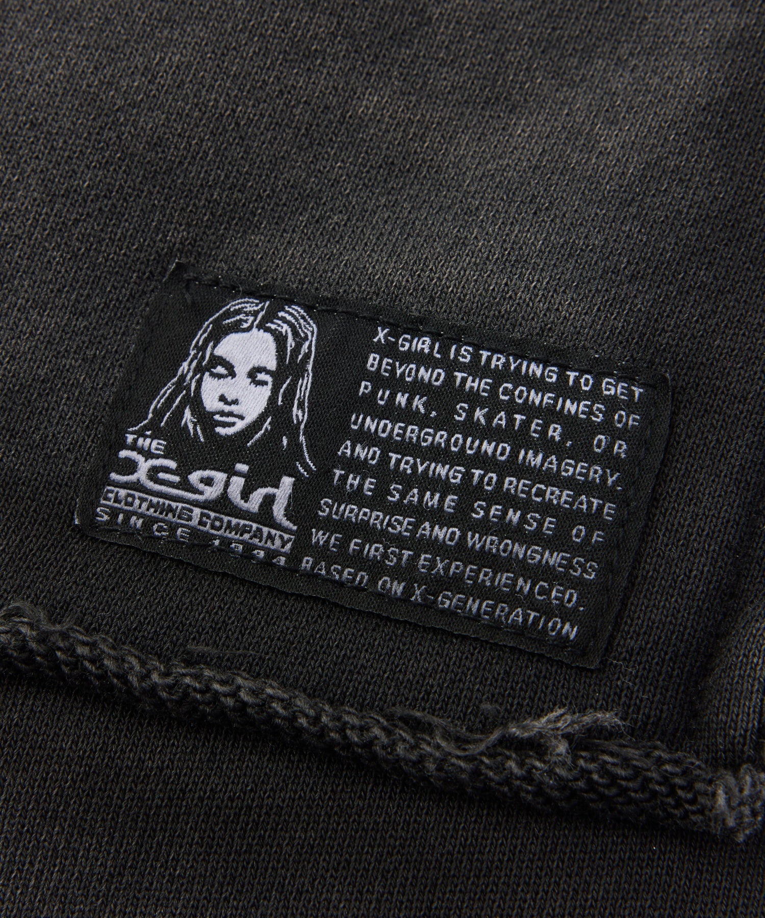 FADED CUT OUT SWEATPANTS