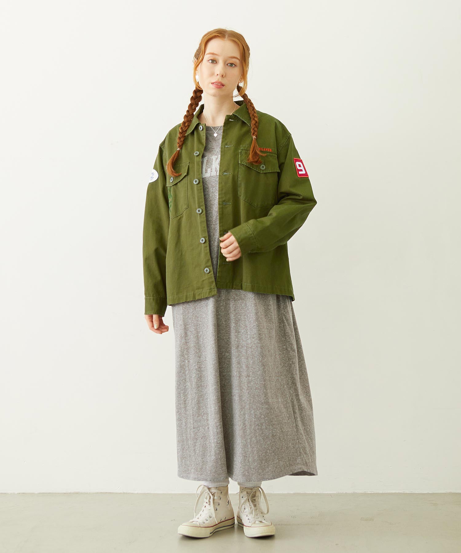 COLLEGE LOGO LONG DRESS