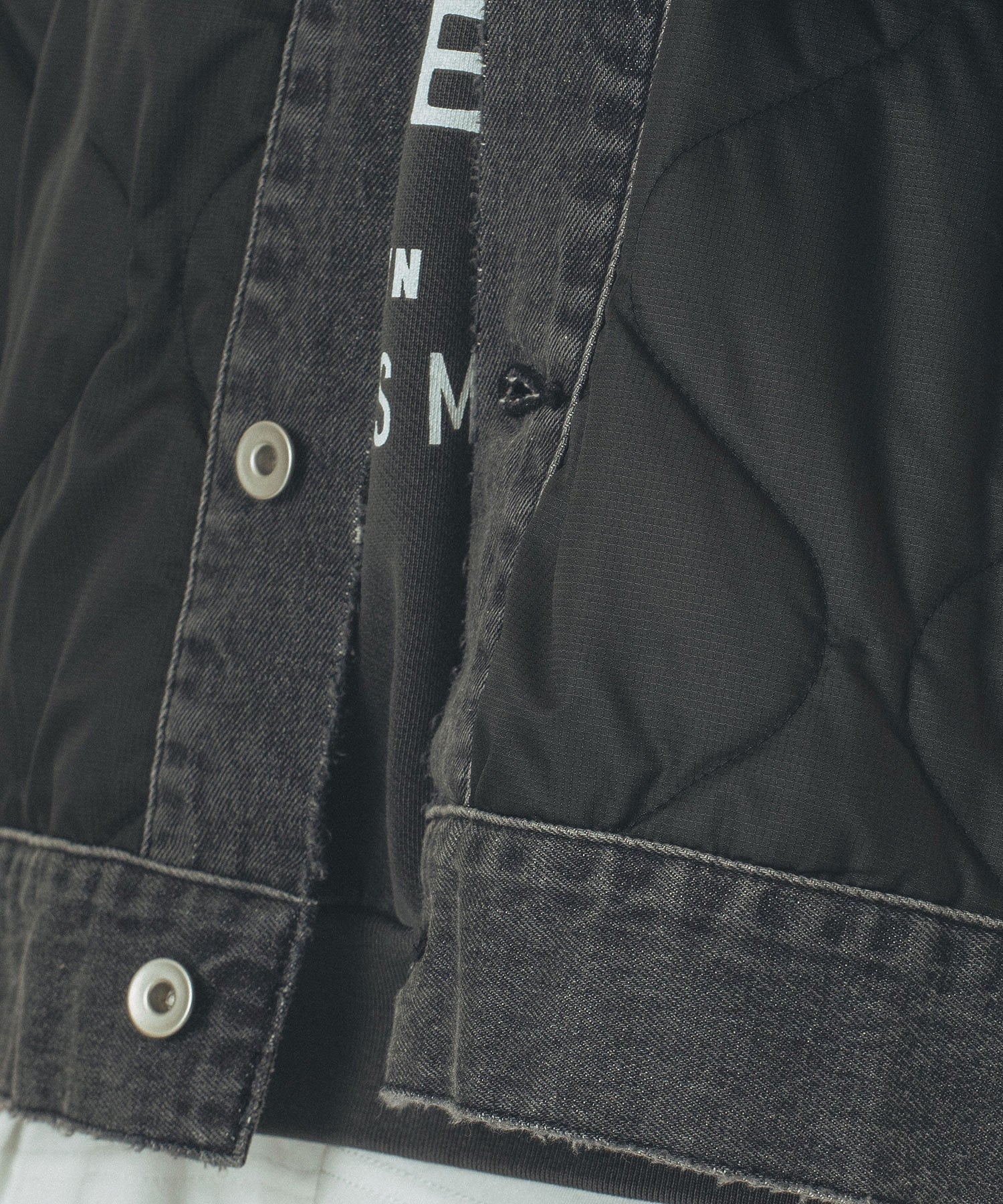 GENE HEAVENS/DENIM x QUILTING JACKET