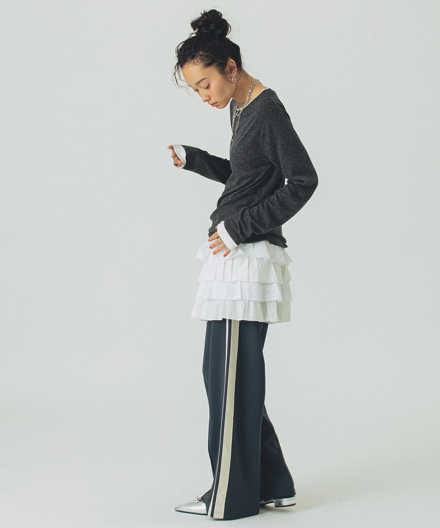 model:161cm 着用サイズ:ONE SIZE