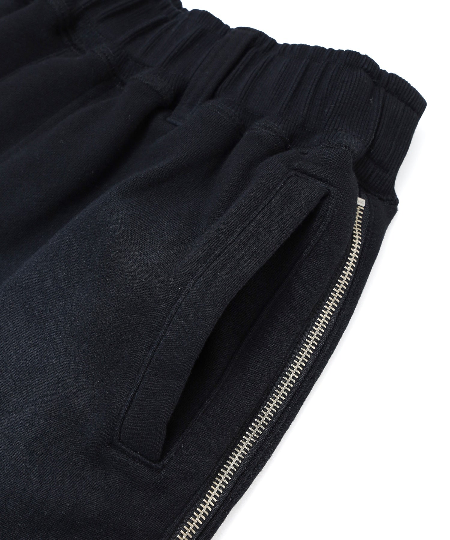 FADED SIDE ZIP SWEATPANTS