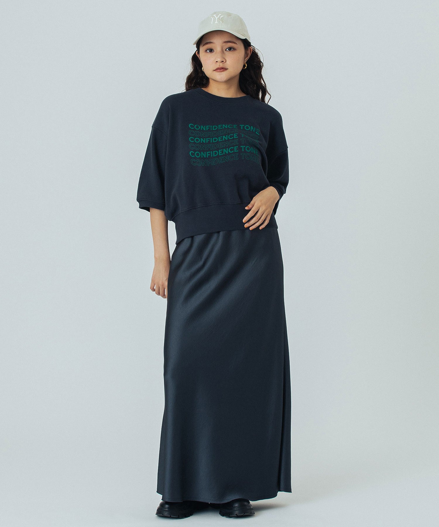 model:160cm 着用サイズ:ONE SIZE