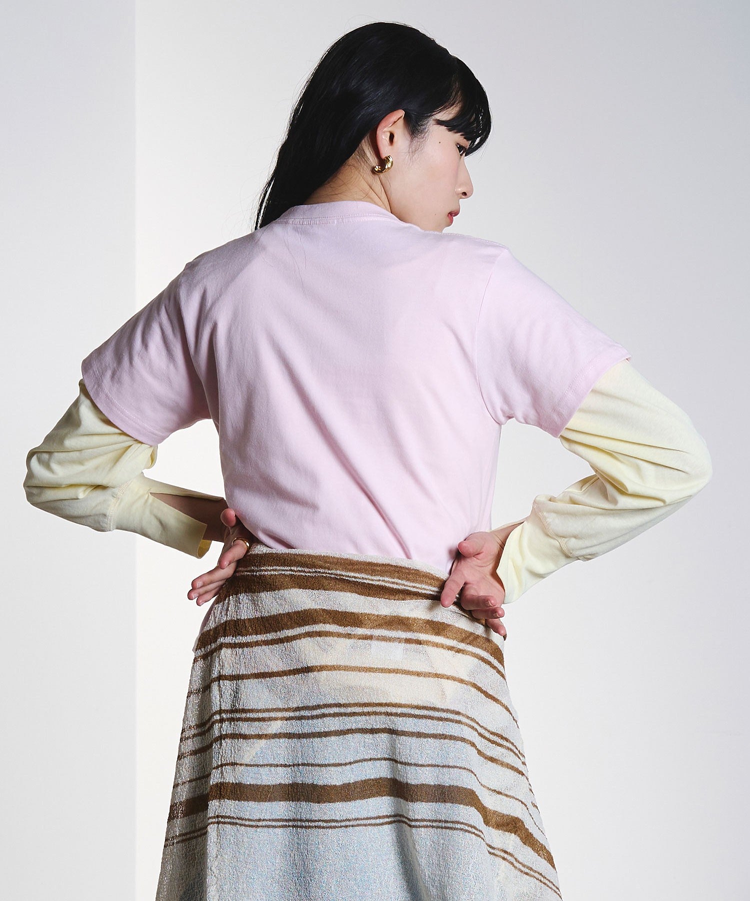 model:169cm 着用サイズ:S