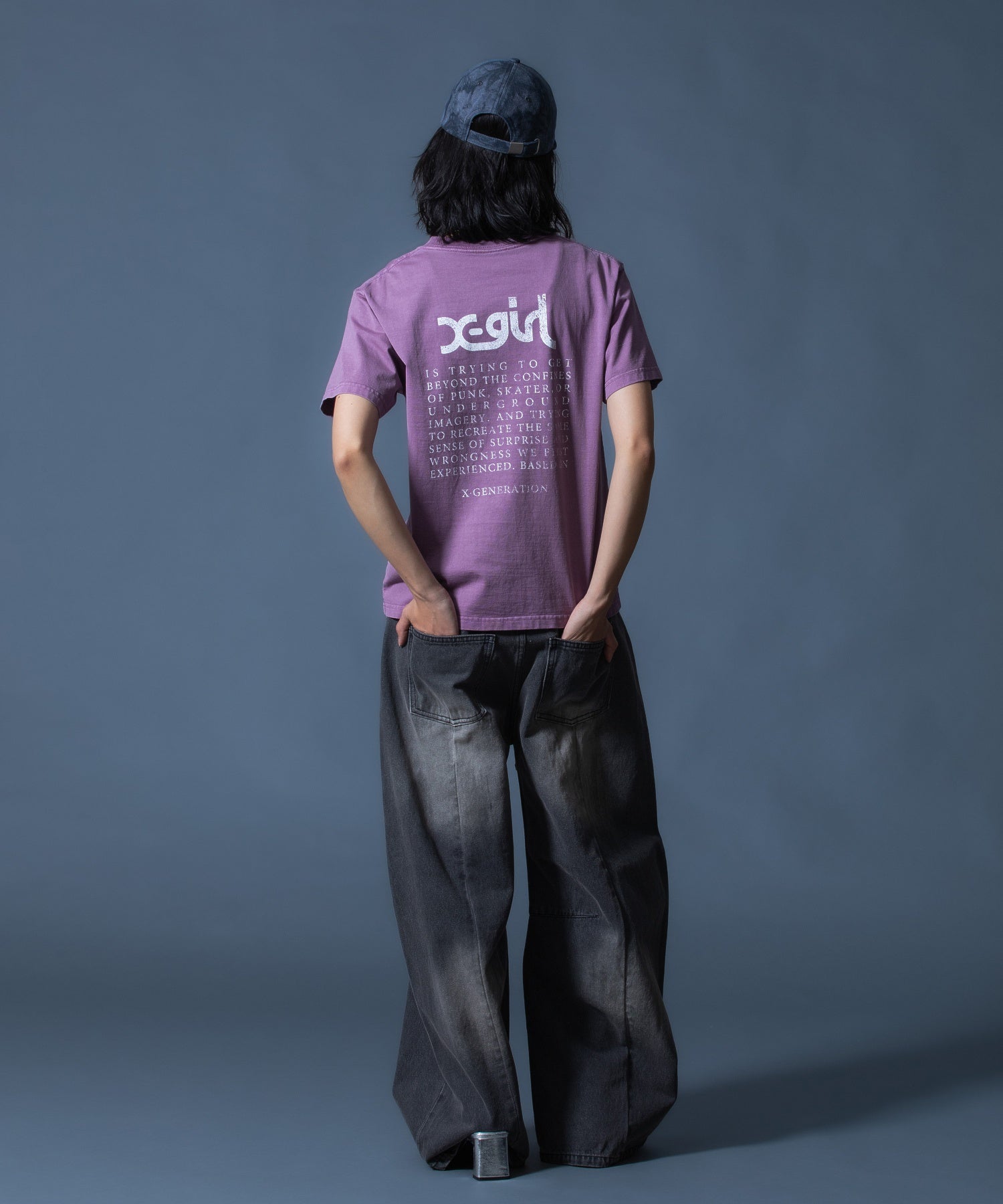 FADED FACE S/S TEE