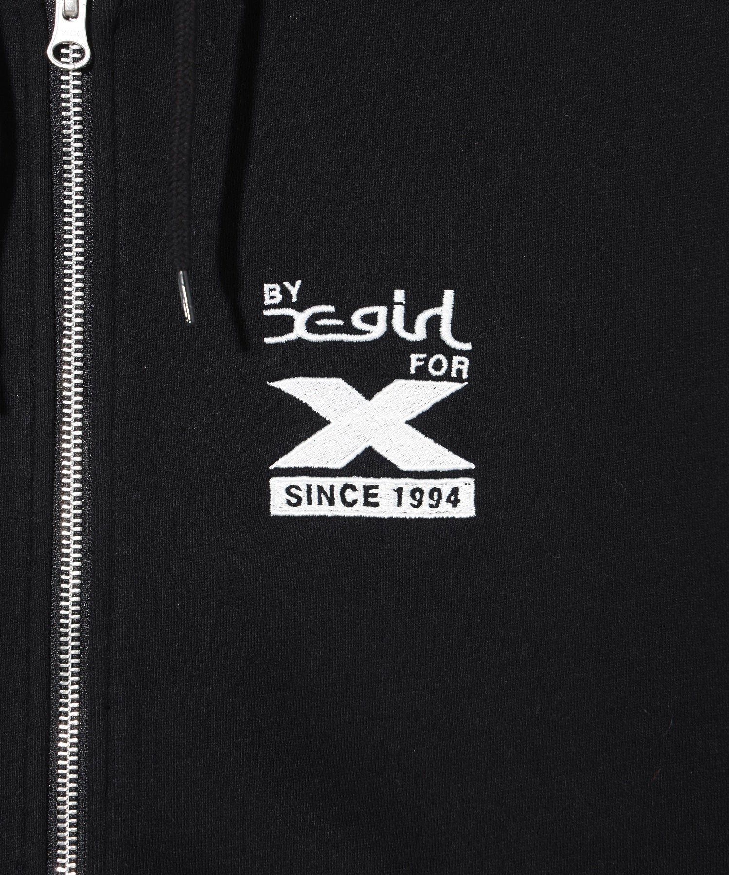 BY X-GIRL FOR X ZIP UP SWEAT HOODIE