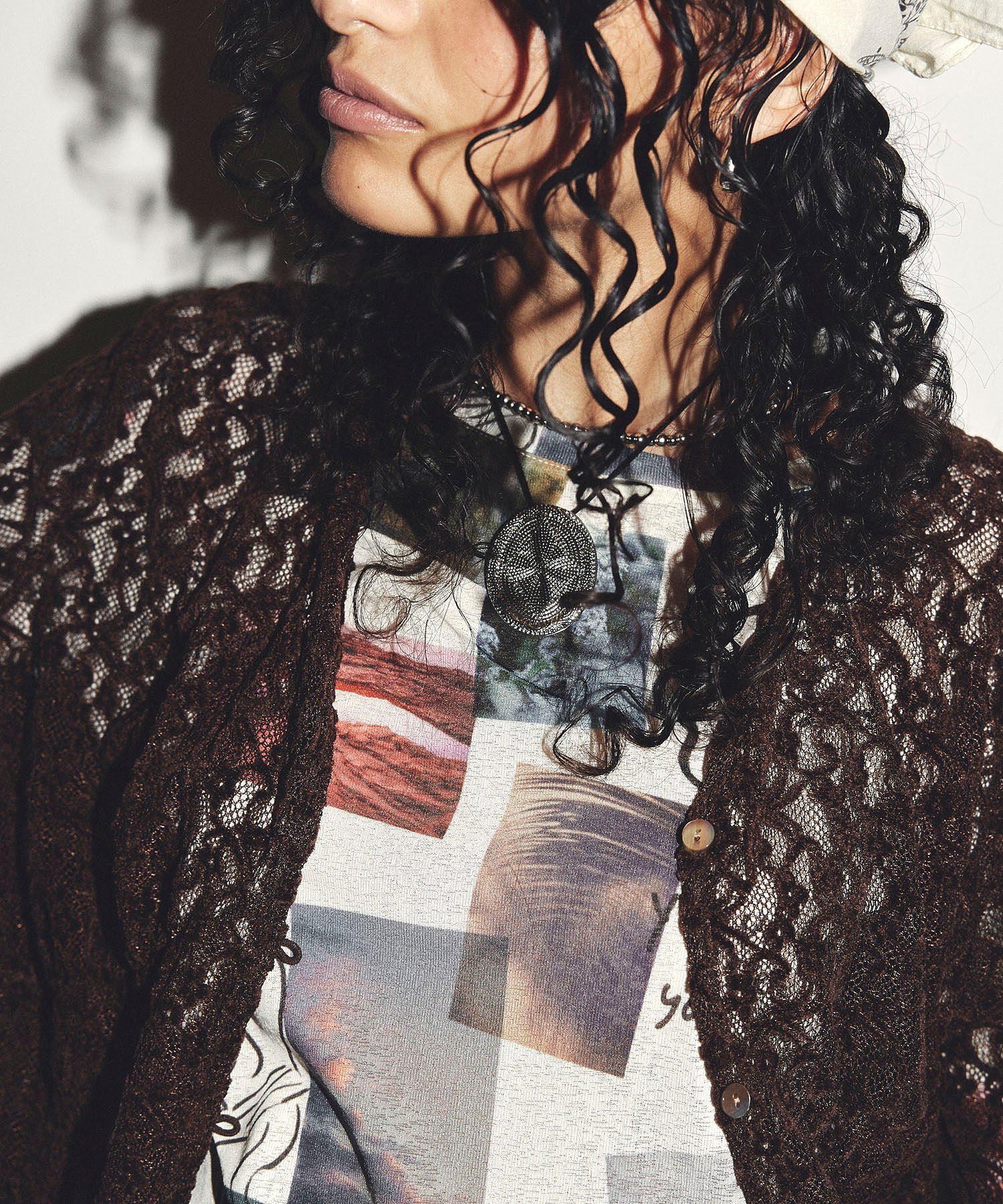 CREOLME/LACE L/S TOP