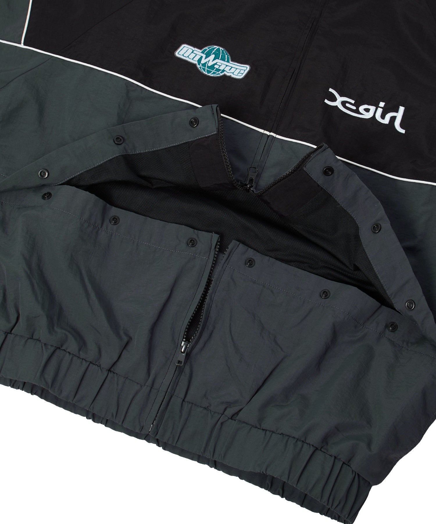 2WAY SCRIPT LOGO TRACK JACKET