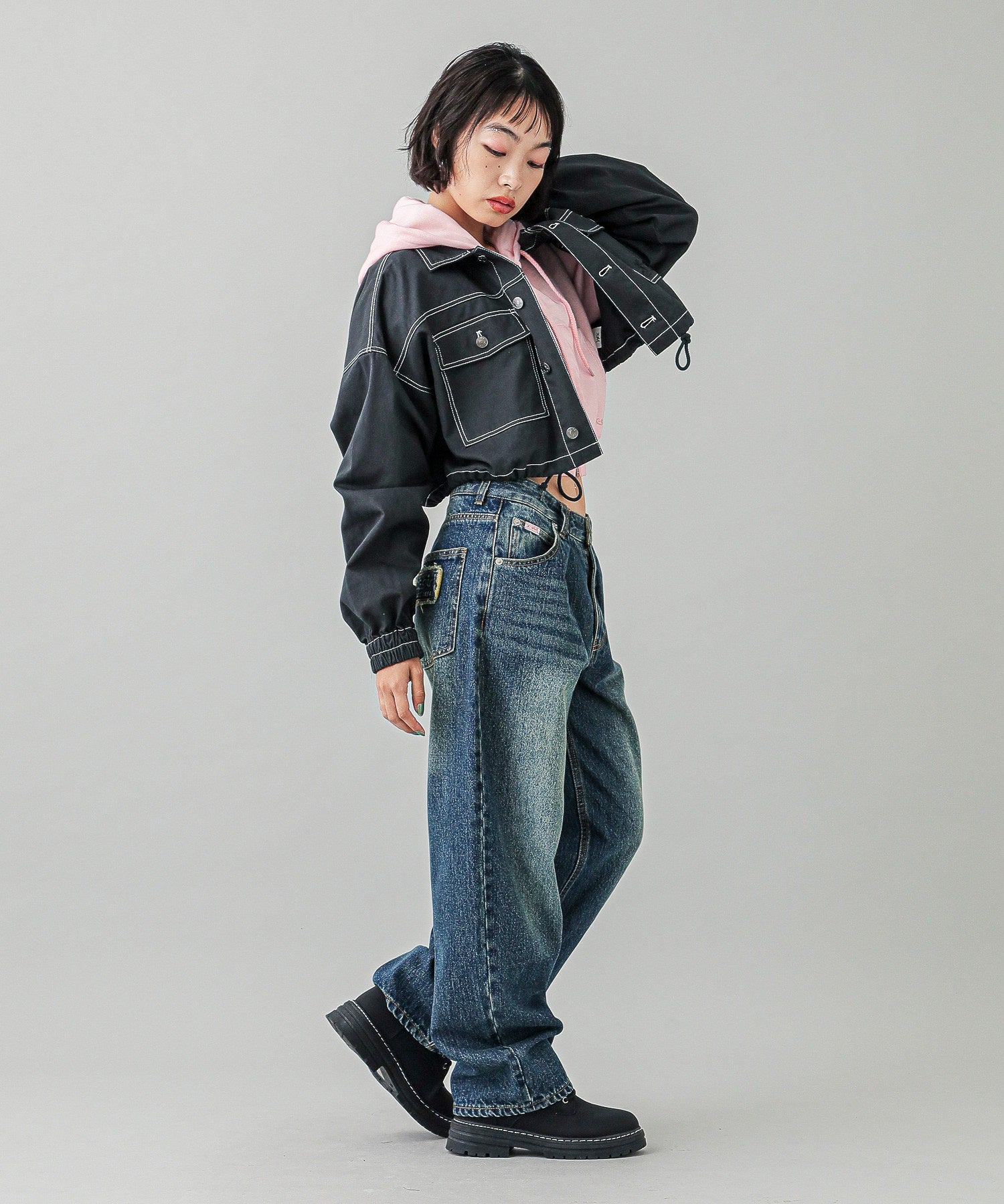 2WAY CROPPED JACKET