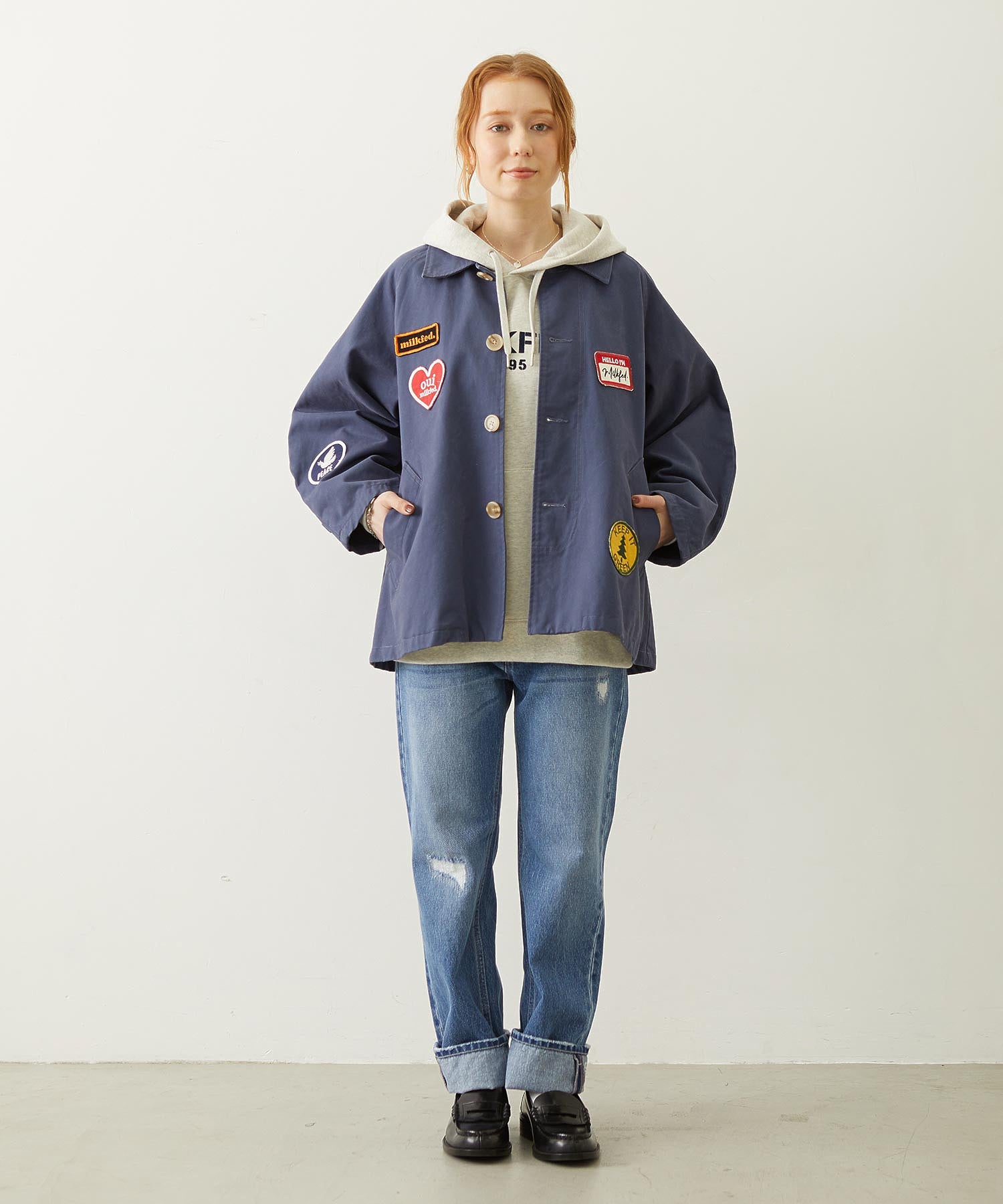 PATCH HOODED JACKET