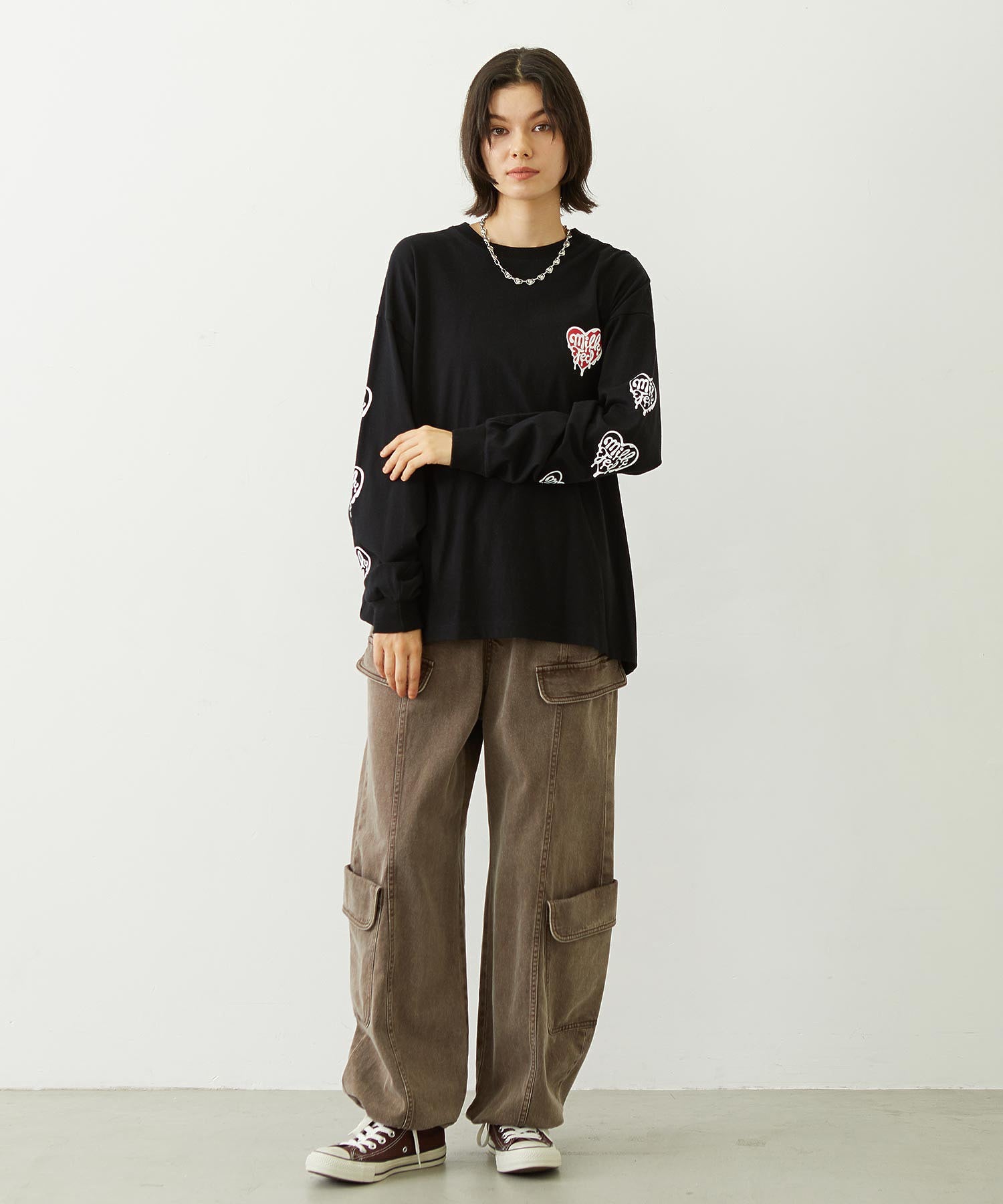 MELTY HEART WIDE L/S TEE