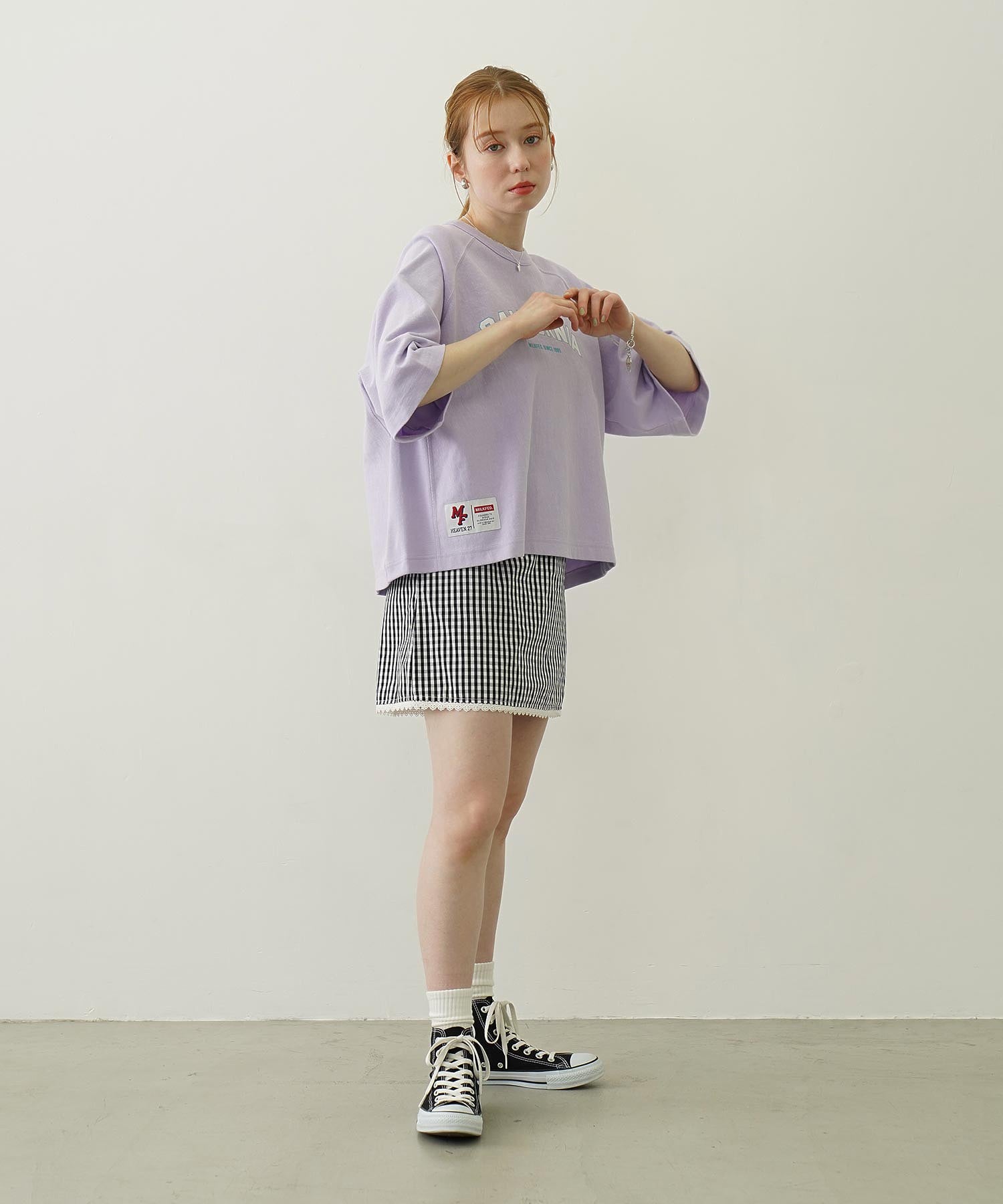 MILKFED.×CHAMPION CALIFORNIA S/S TEE
