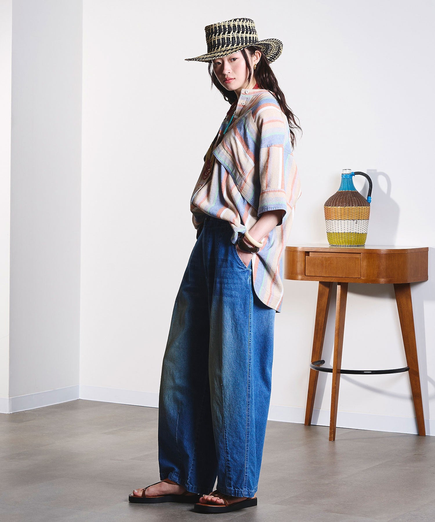 model:171cm 着用サイズ:S