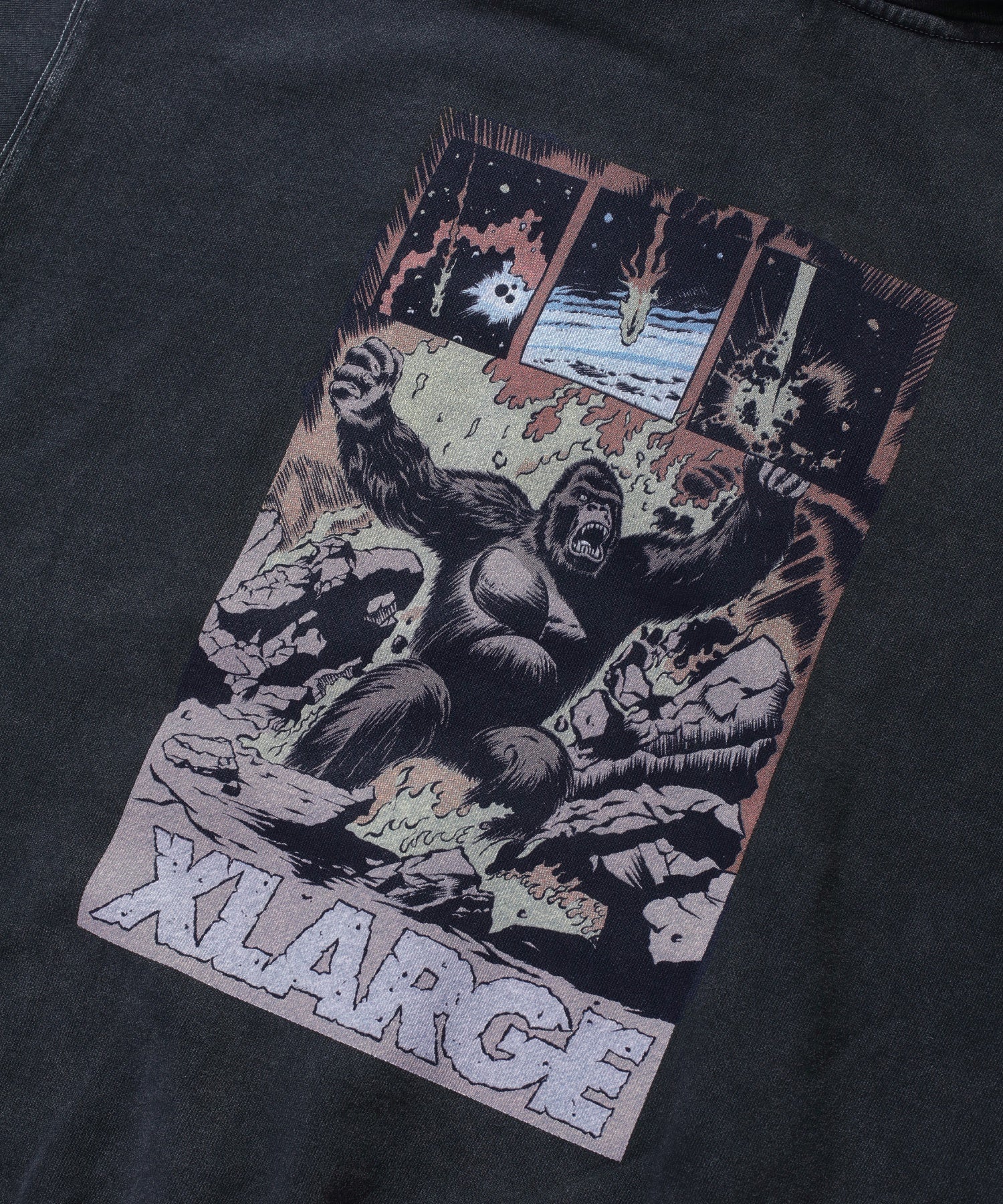 XLARGE COMIC TWO HOODED SWEATSHIRT