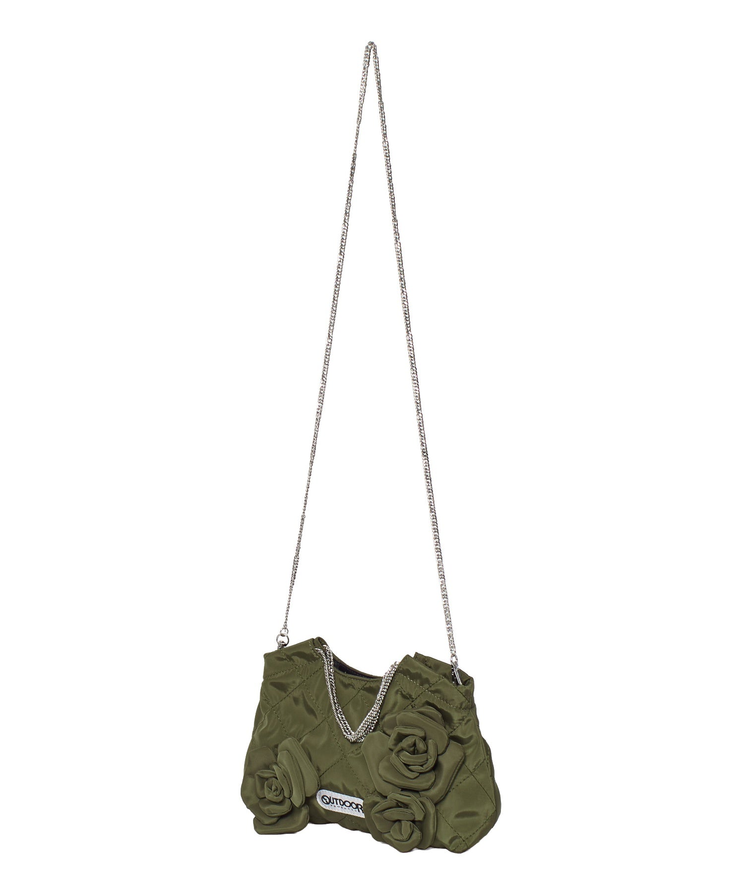 【ROSE BUD別注】OUTDOOR/FLOWER QUILTING MINI BAG