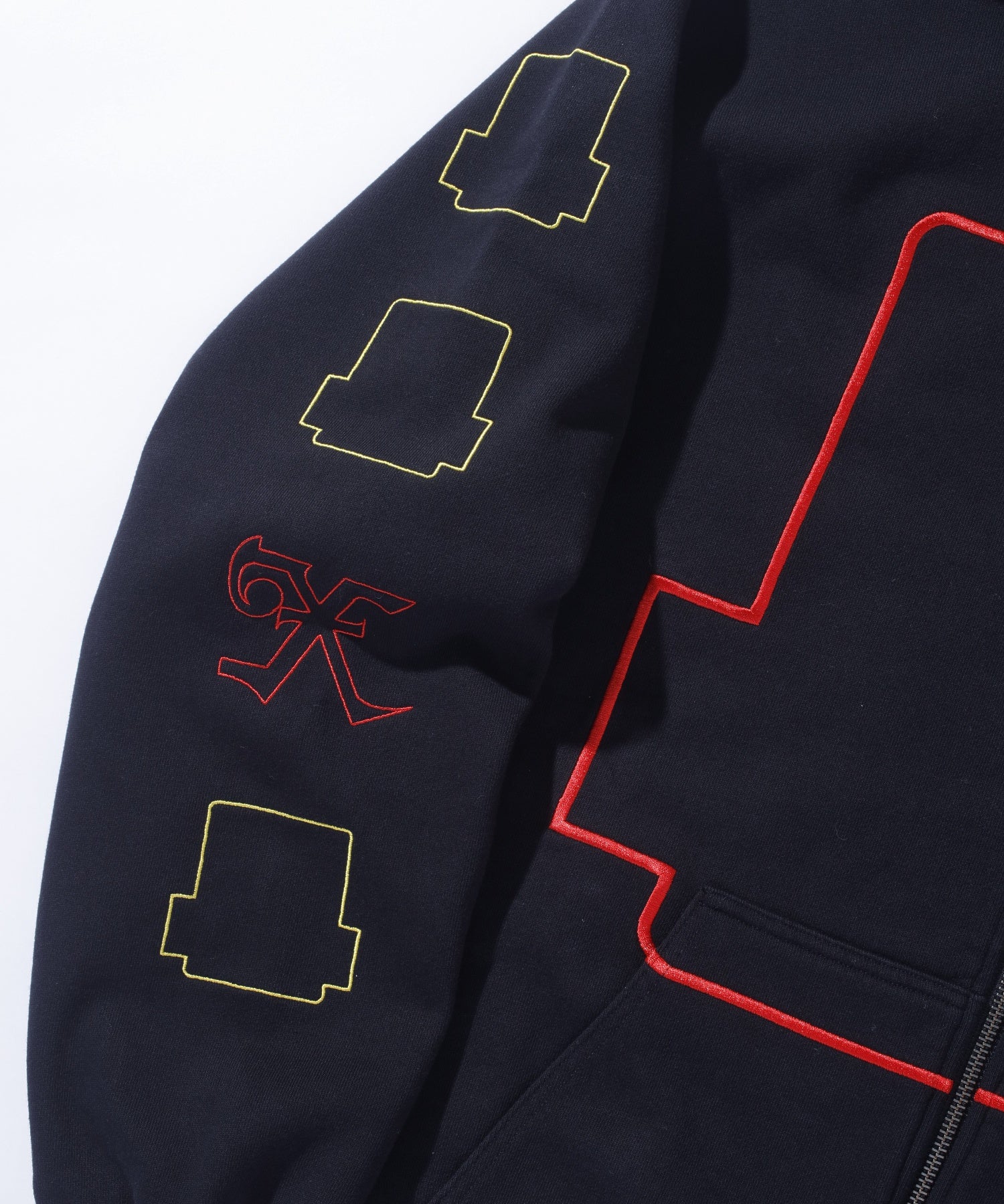 SPEED ZIP UP HOODED SWEATSHIRT