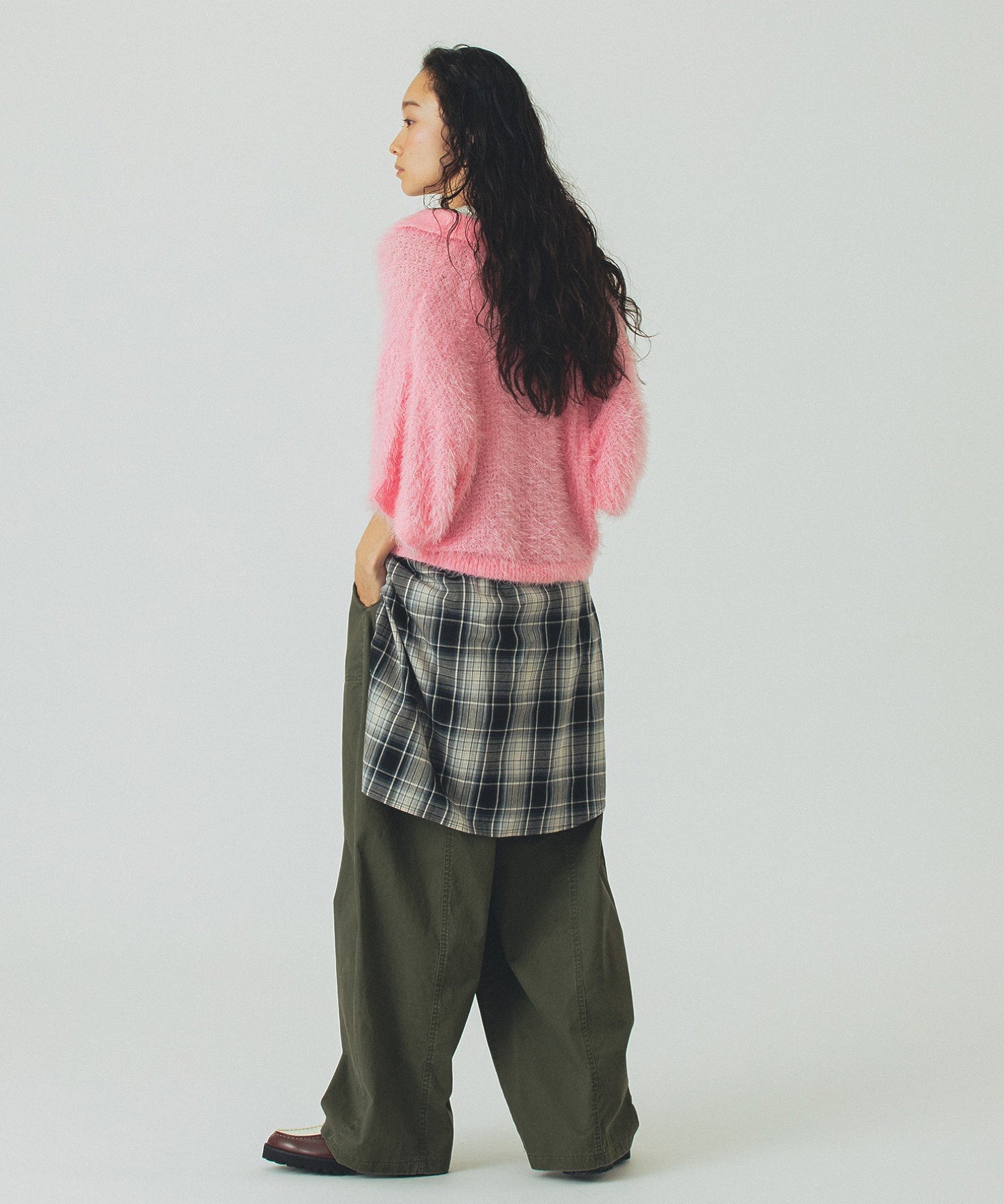 model:161cm 着用サイズ:S