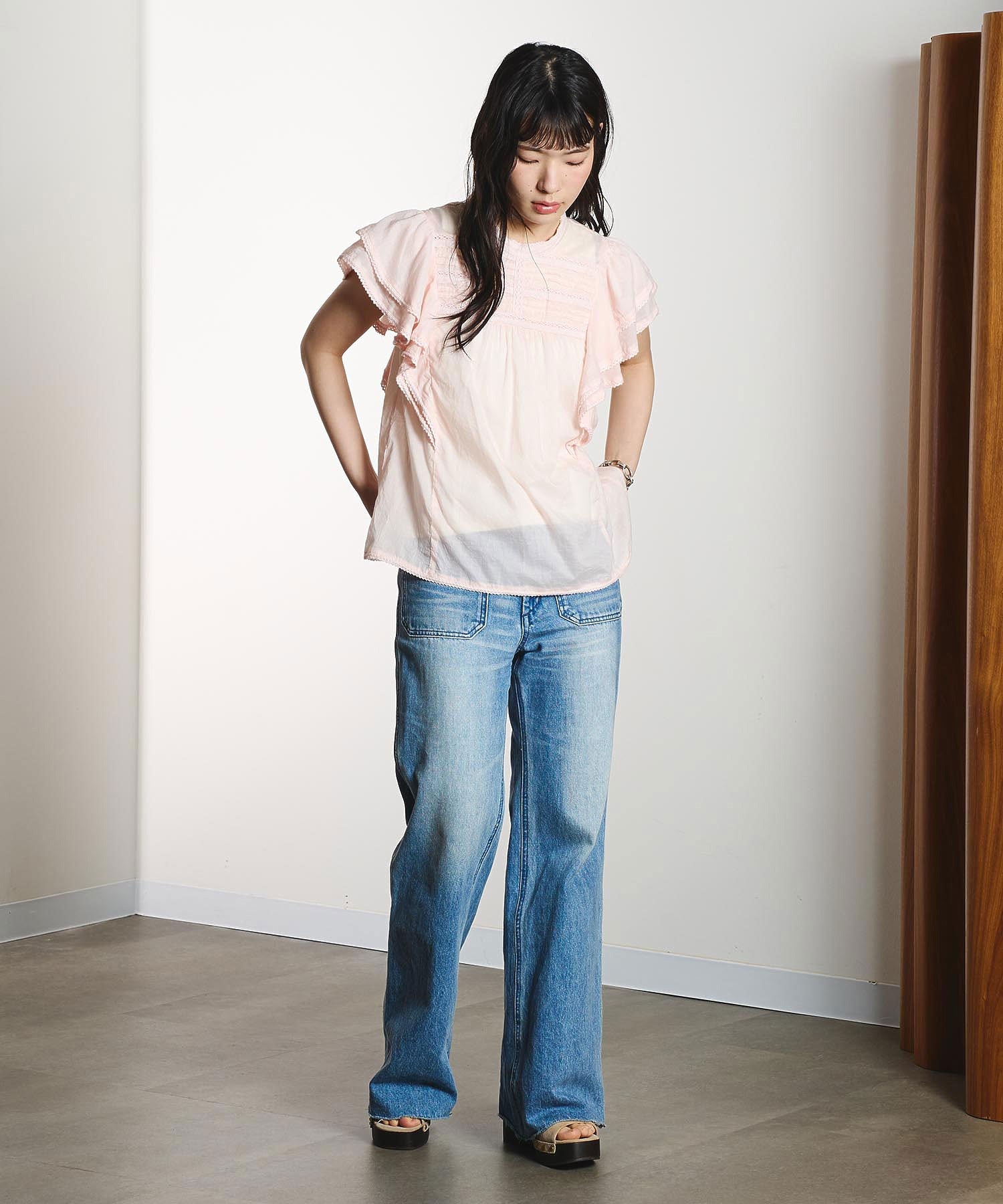 model:163cm 着用サイズ:ONE SIZE