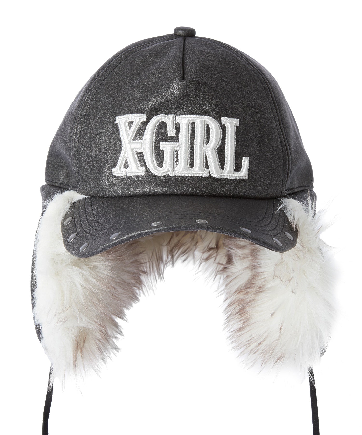FAUX FUR EAR FLAP 5PANEL CAP