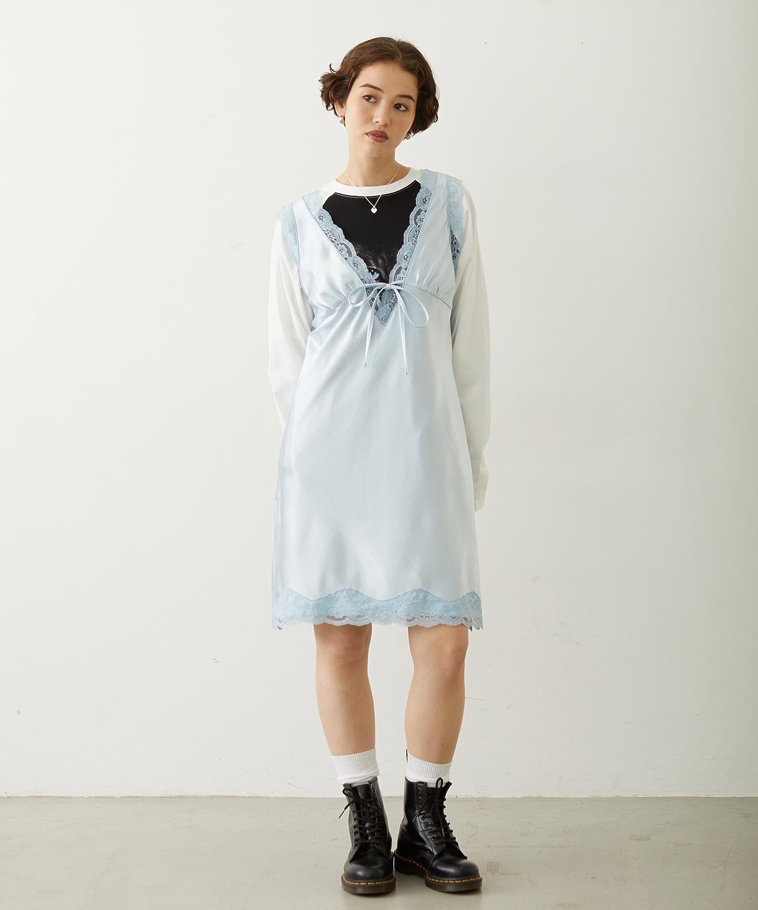 CAT HEART EYES B/B TEE