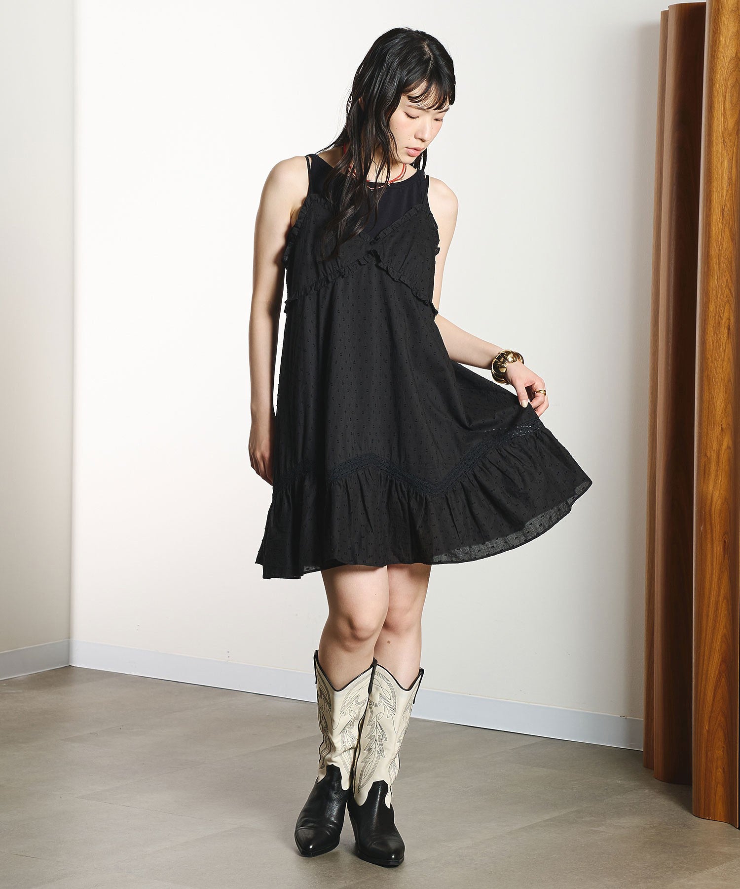 model:163cm 着用サイズ:ONE SIZE
