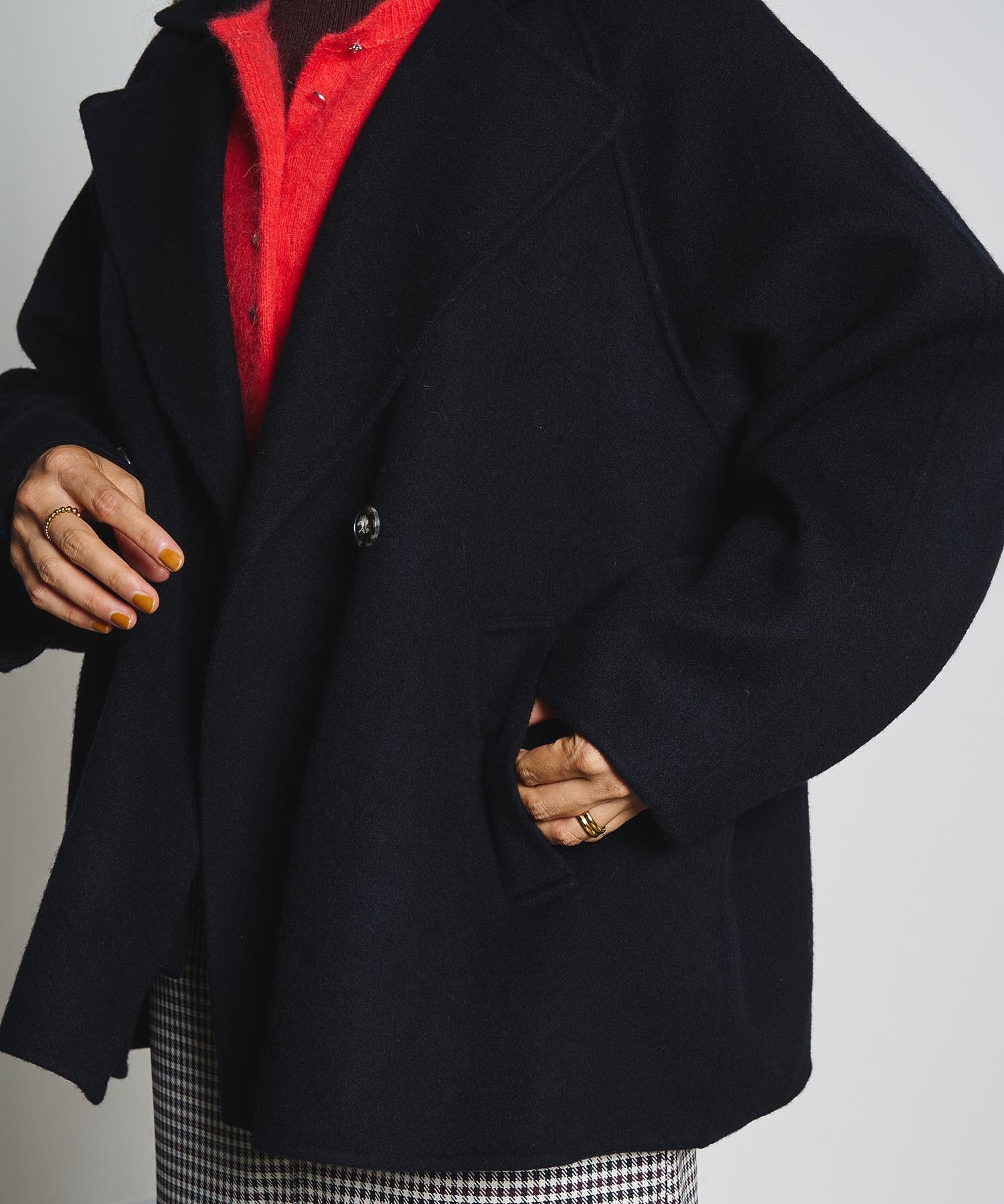 WIDE TAILORED COAT