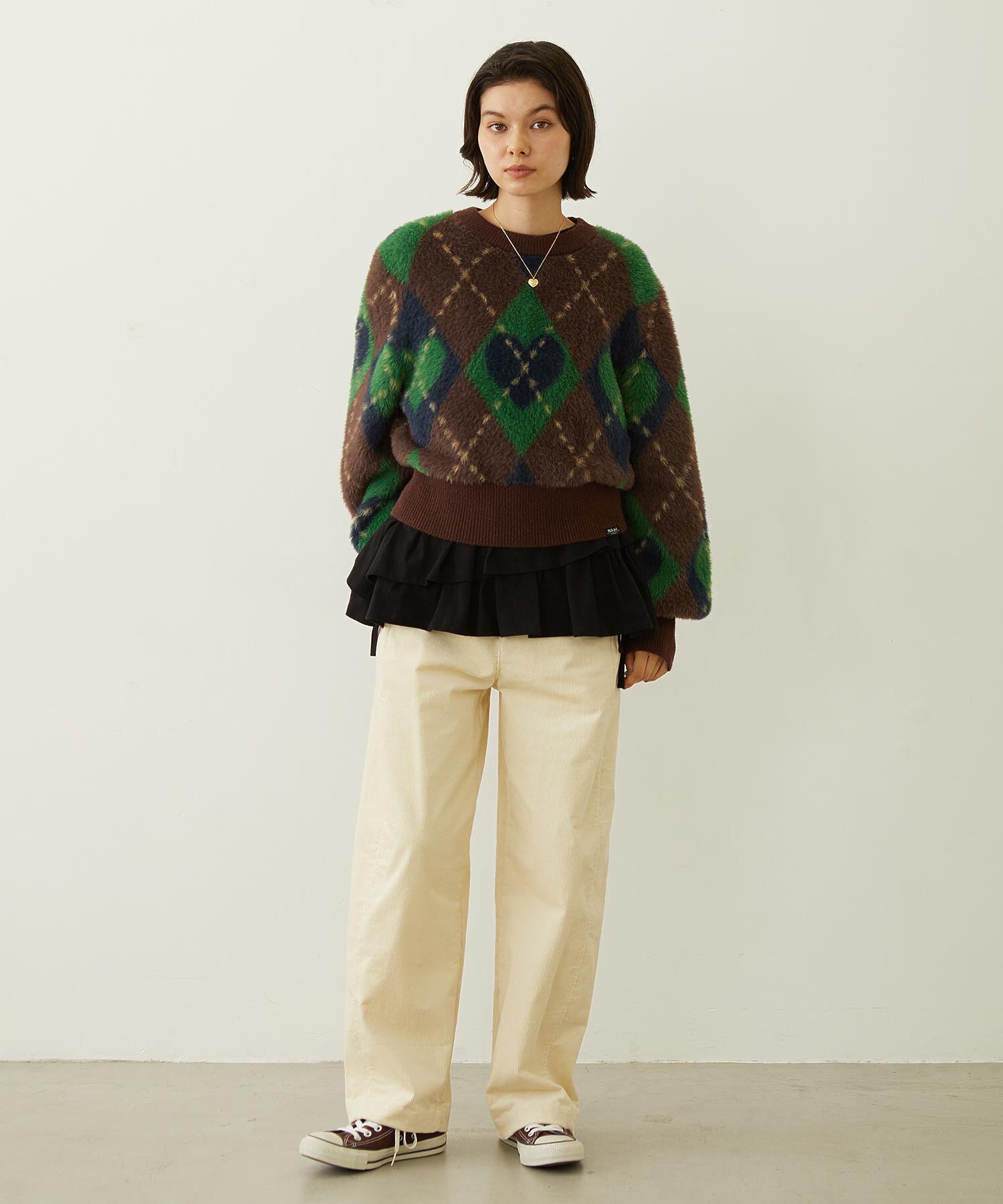 WORK STYLE CORDUROY PANTS