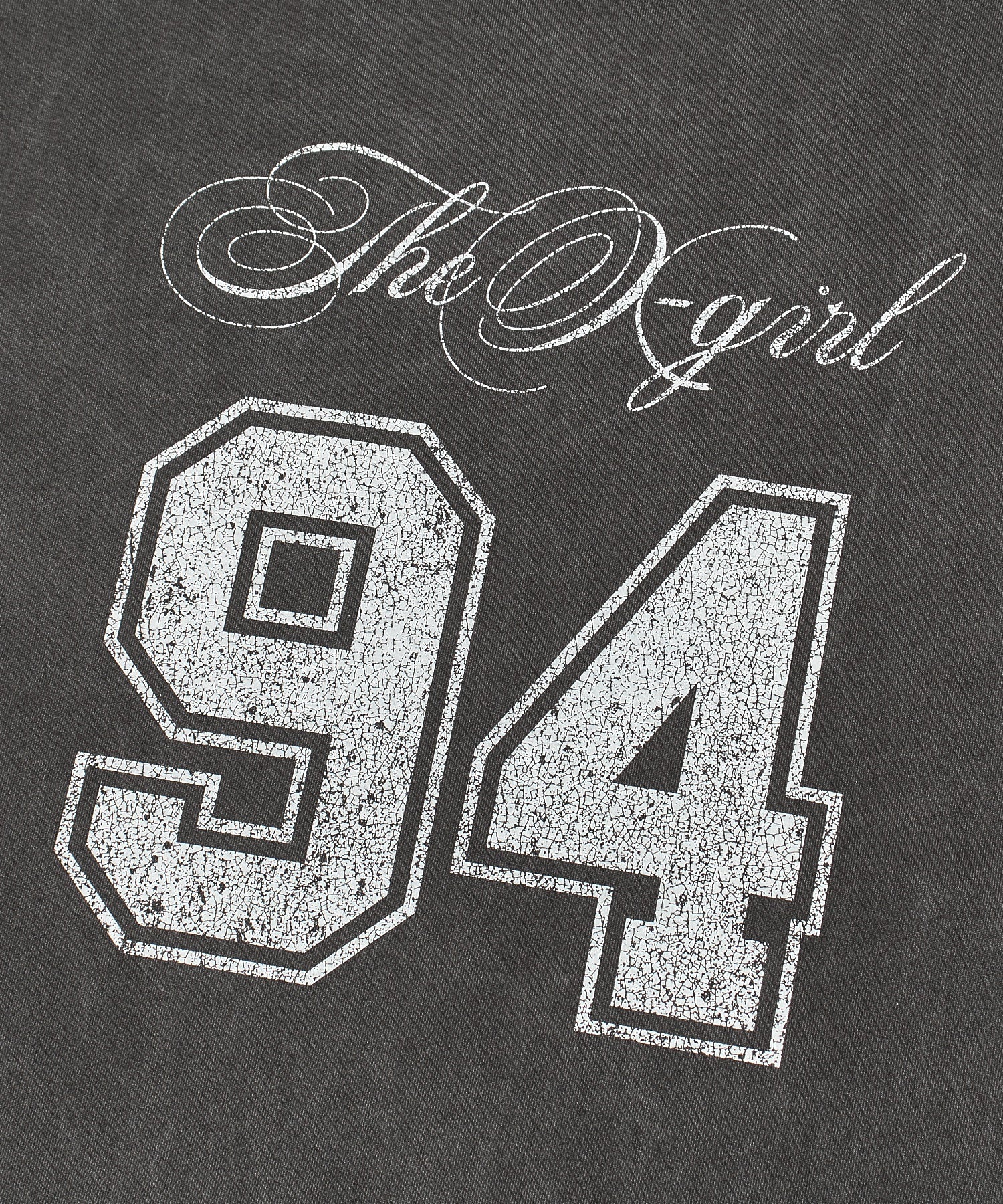 FADED NUMBER S/S BIG TEE DRESS