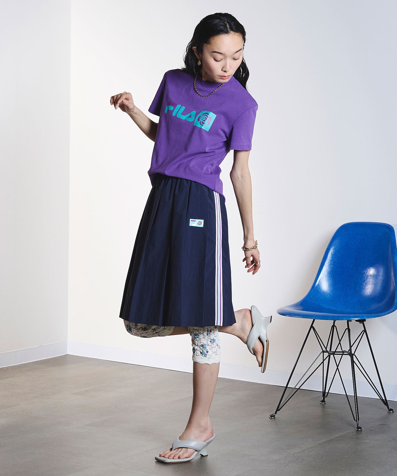 model:161cm 着用サイズ:S