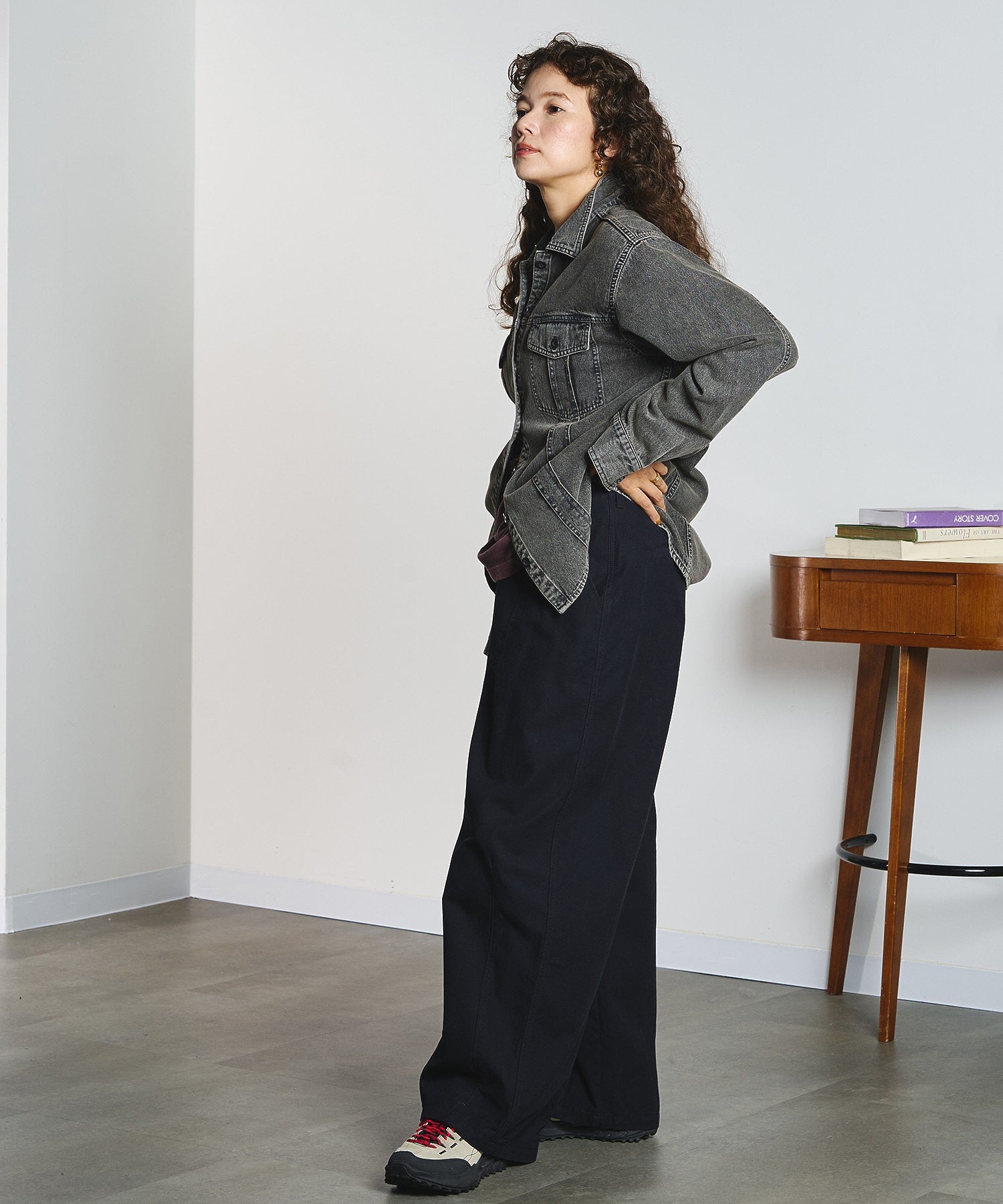 CREOLME/DENIM L/S SHIRT