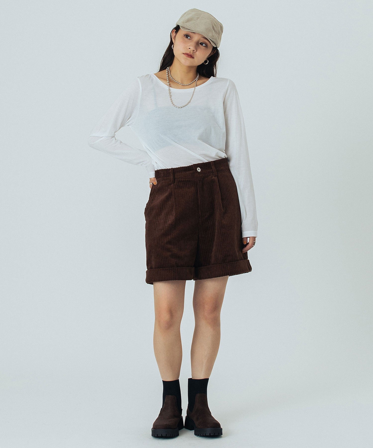 model:160cm 着用サイズ:ONE SIZE